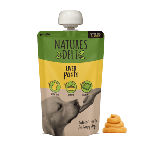 Natures Deli Liver Paste Pouch for Dogs 100g Image 1