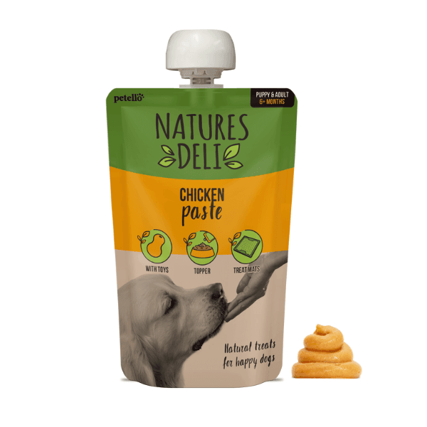 Natures Deli Chicken Paste Pouch for Dogs 100g Image 1