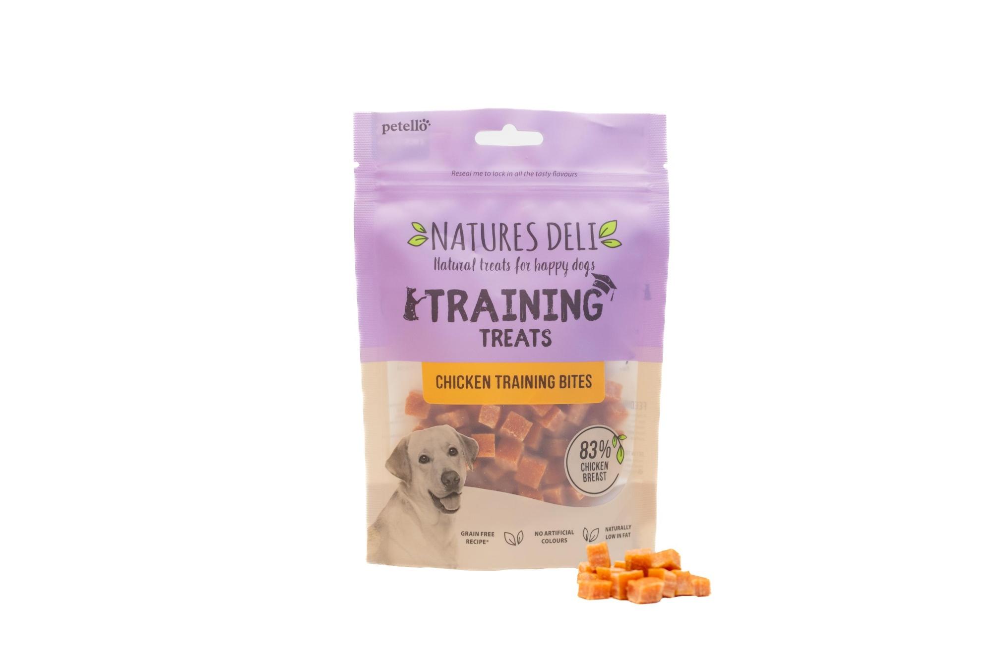 Natures Deli Chicken Training Bites for Dogs 100g Image 1