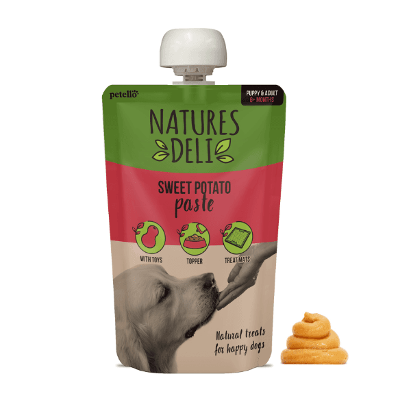 Natures Deli Sweet Potato Paste Pouch for Dogs 100g Image 1