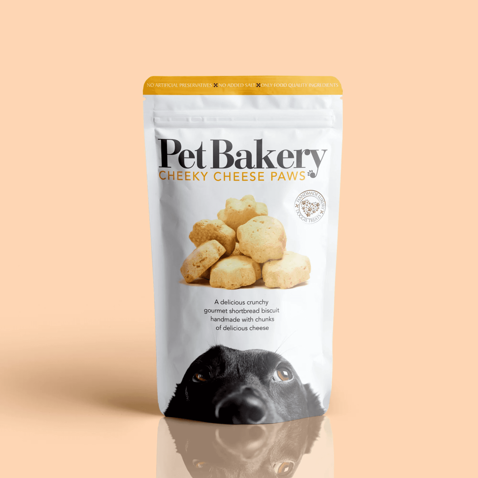 Pet Bakery Cheeky Cheese Paws Dog Treats 190g Image 1