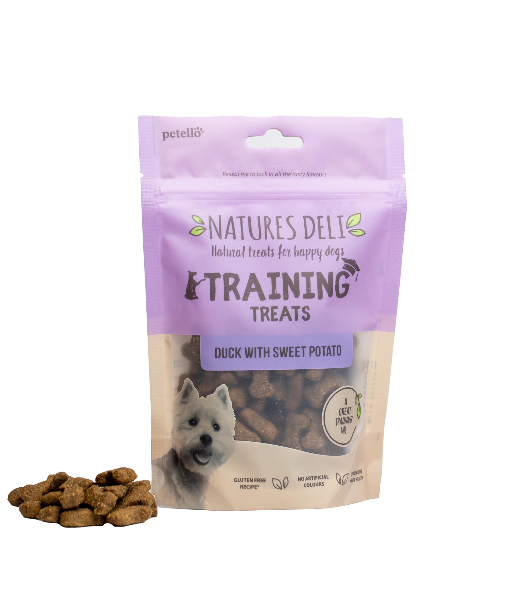 Natures Deli Adult Training Treats Duck With Sweet Potato for Dogs 100g Image 1