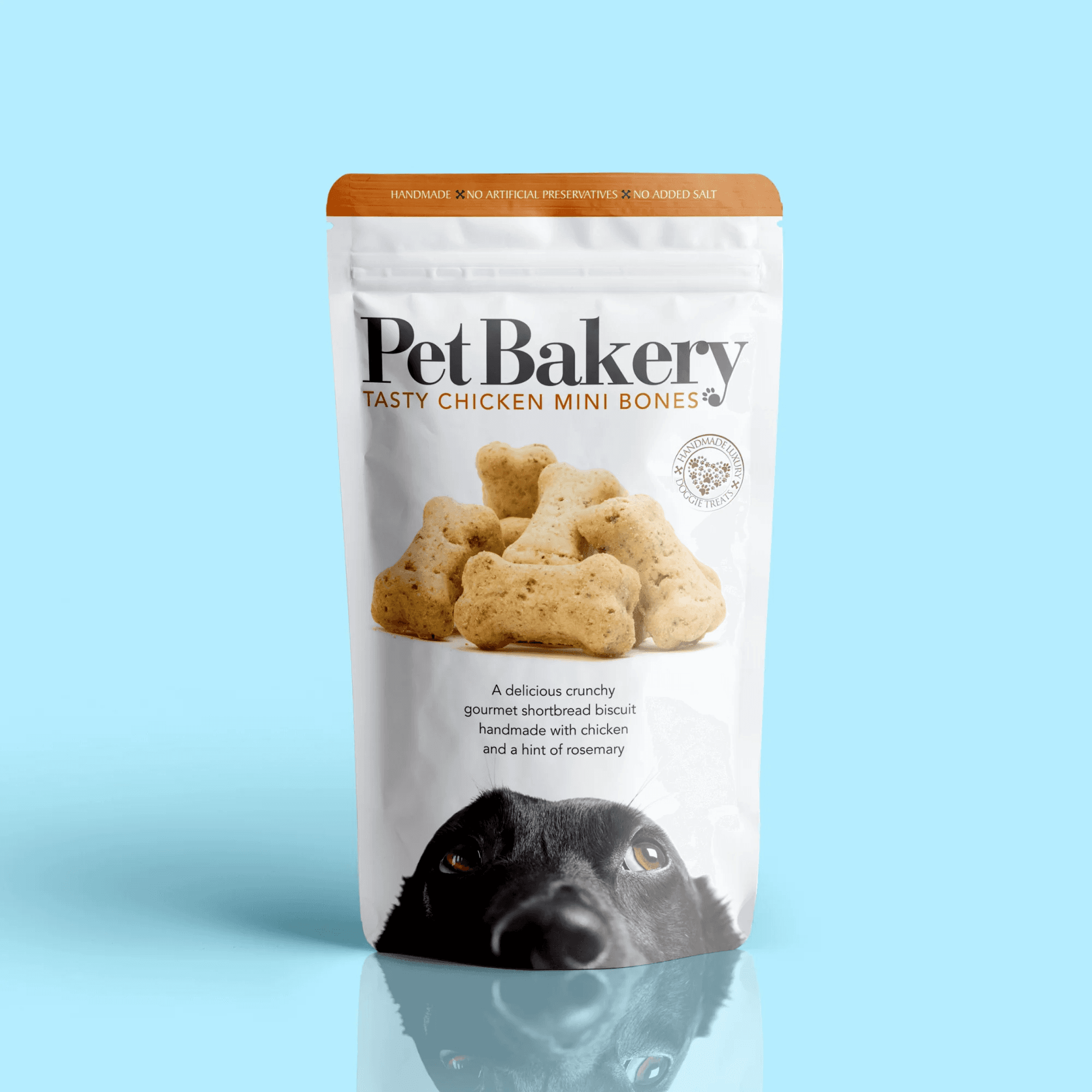 Pet Bakery Tasty Chicken Mini Bones Dog Treats 190g Image 1
