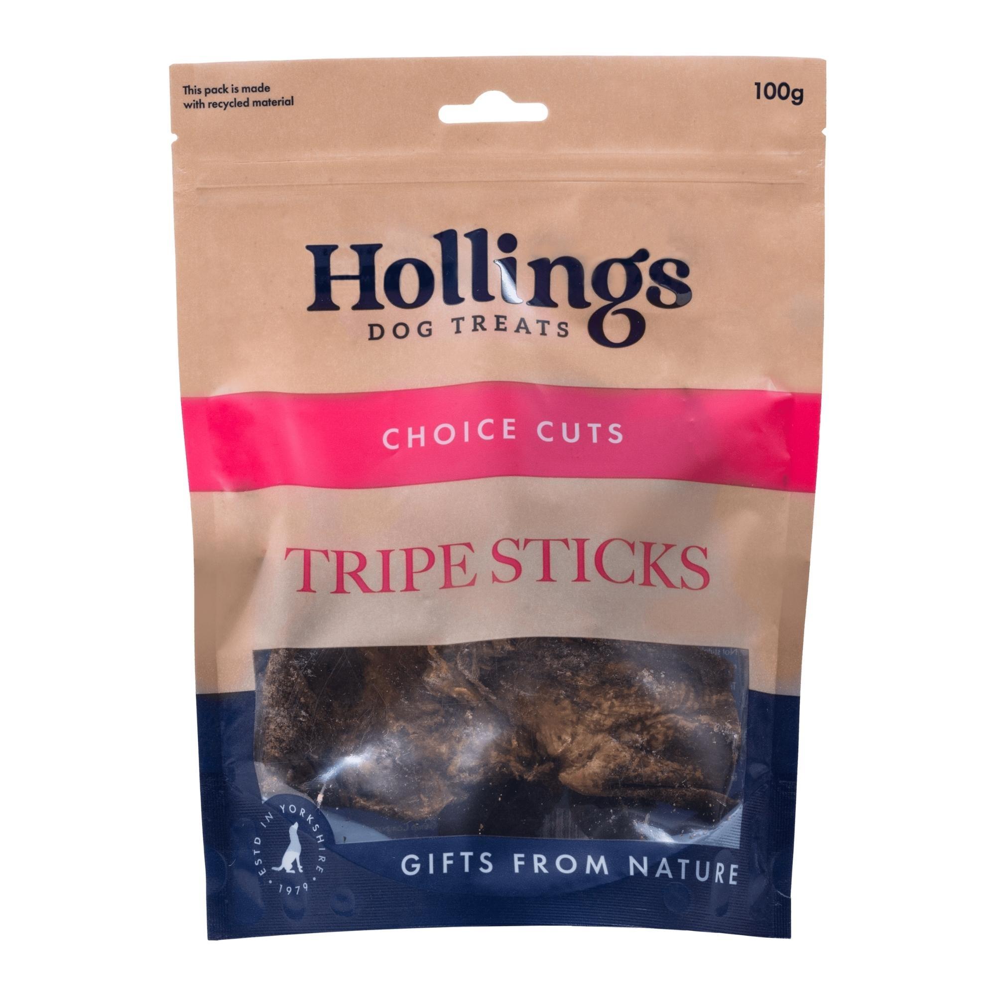 Hollings Tripe Sticks for Dogs 100g Image 1