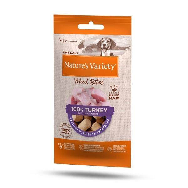 Natures Variety Freeze Dried Bites Turkey 20g Image 1