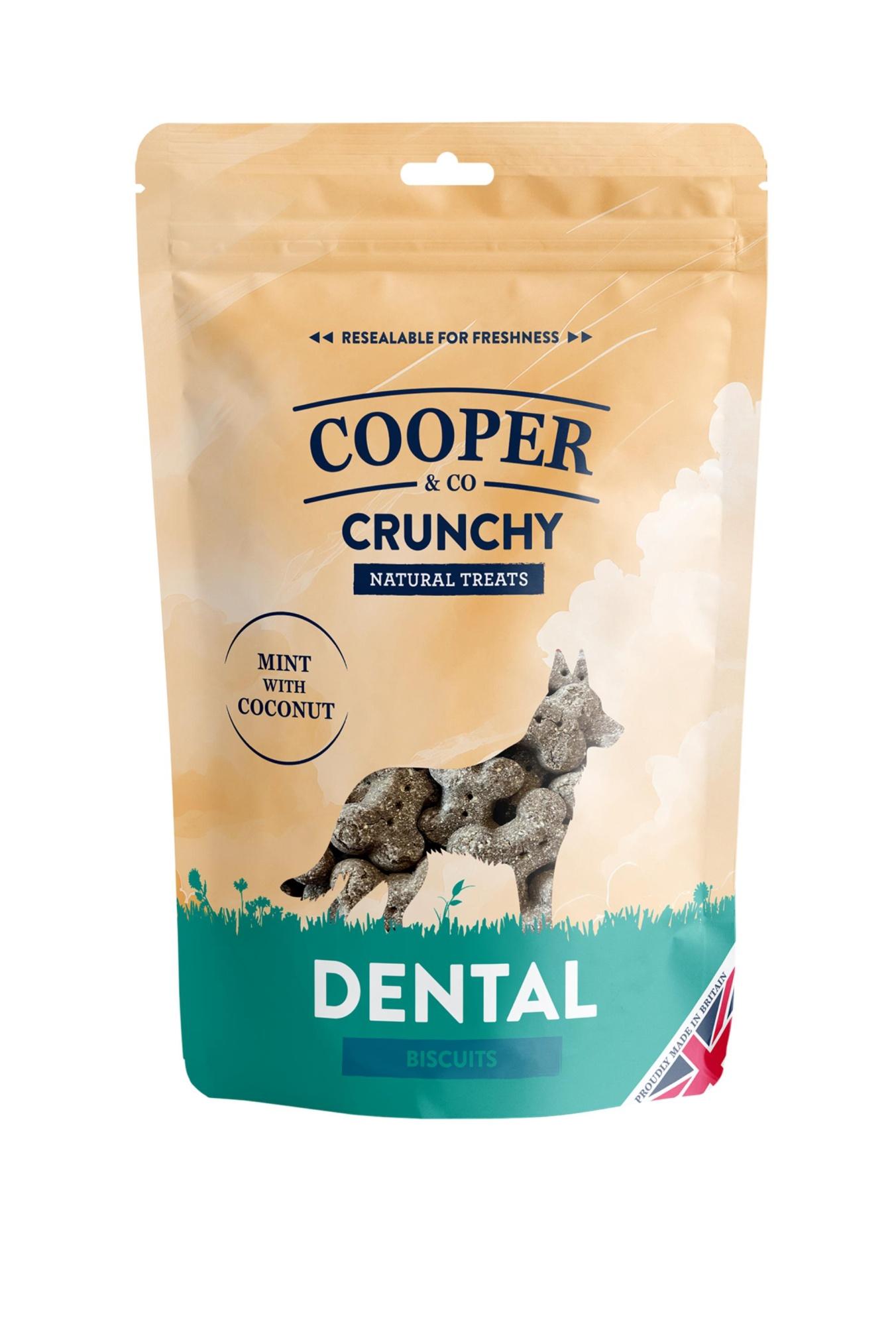Cooper & Co Crunchy Biscuit Dental for Dogs 135g Image 1