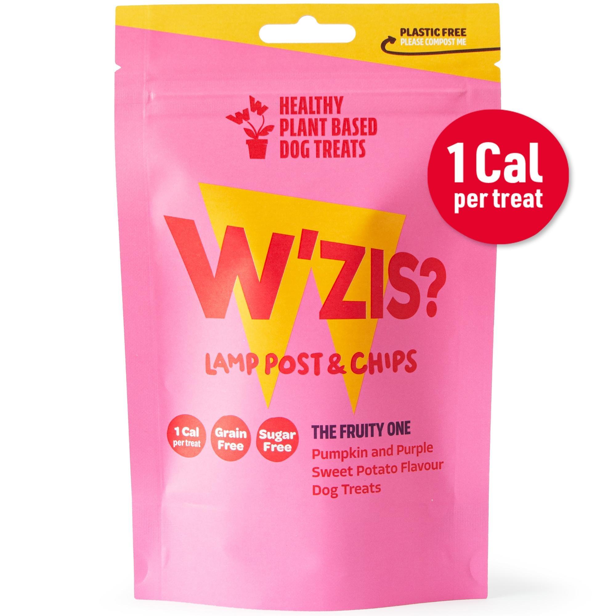 WZIS Healthy Dog Treats (1cal) Lamppost & Chips 80g Image 1