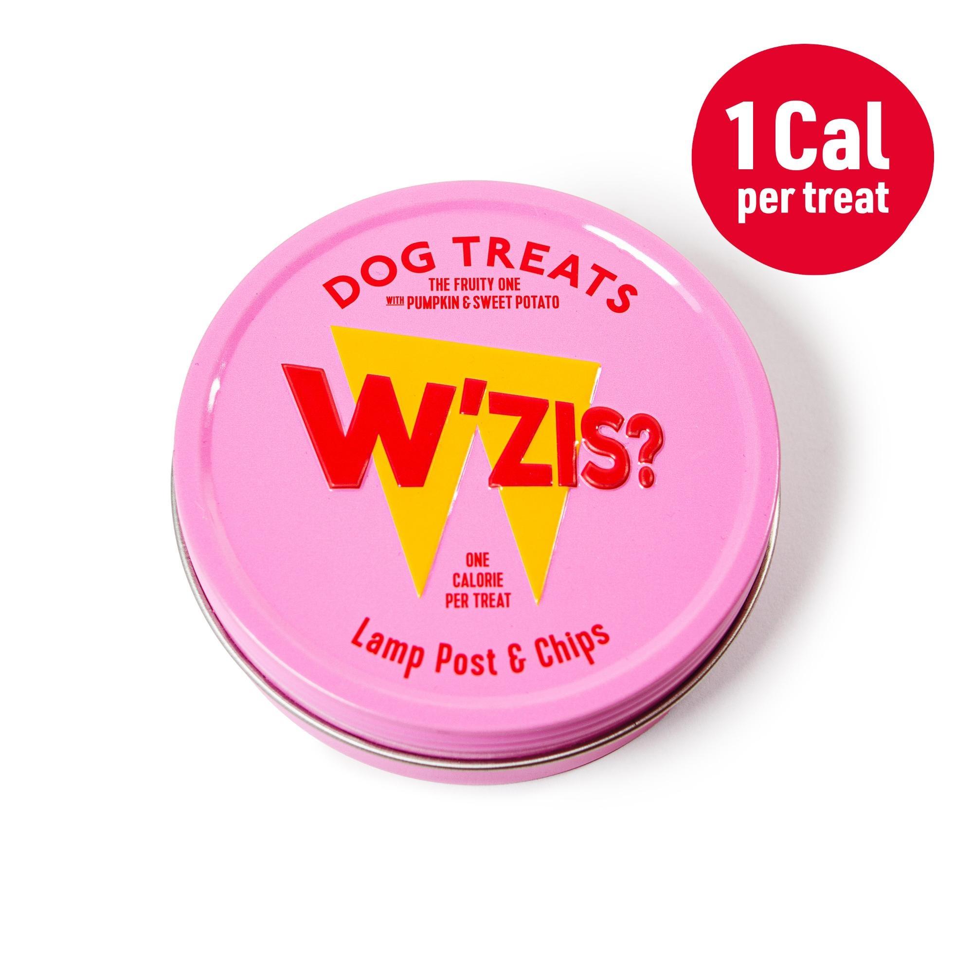 WZIS Healthy Dog Treats (1cal) Lamppost and Chips 50g Image 1