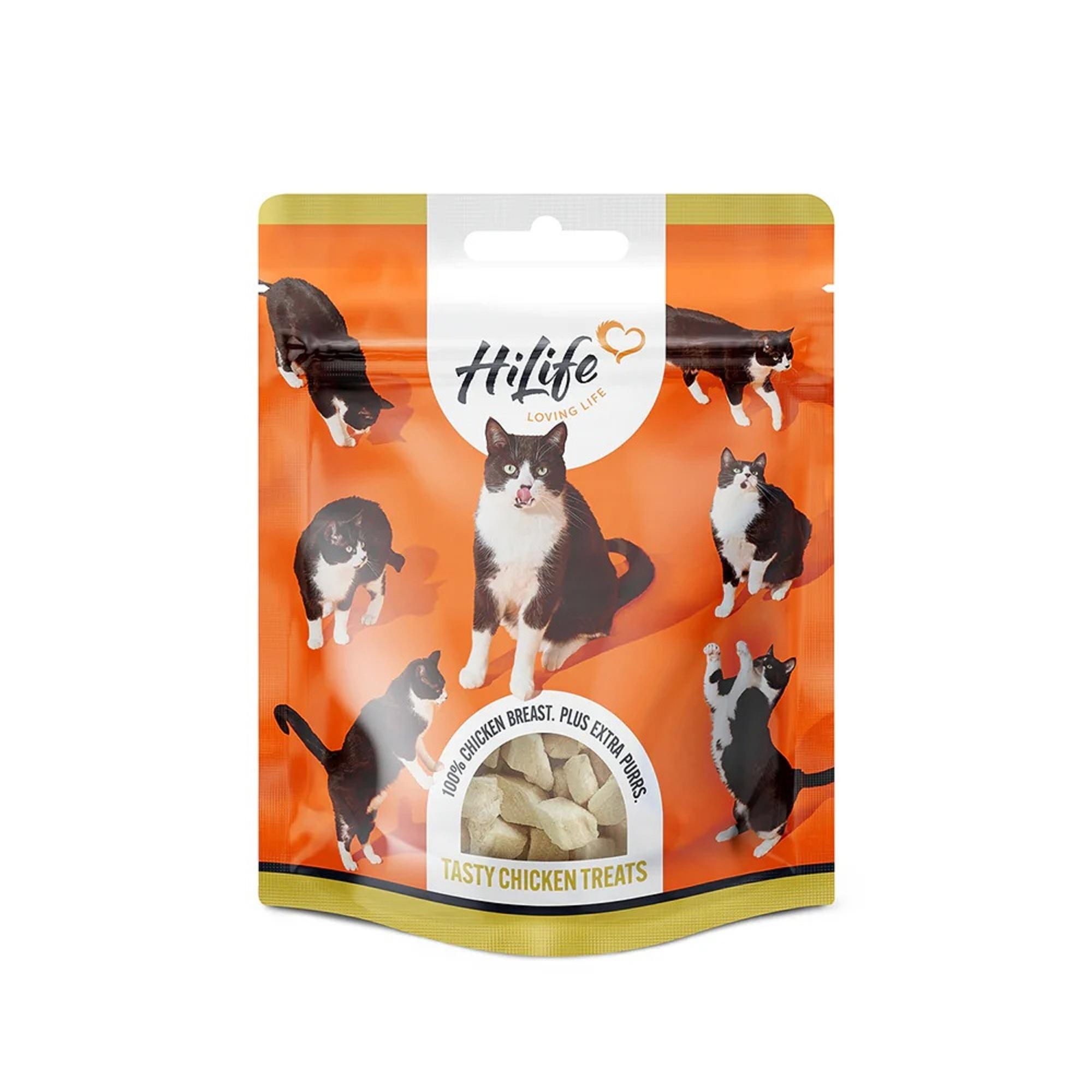 HiLife Tasty Chicken Cat Treats 10g Image 1