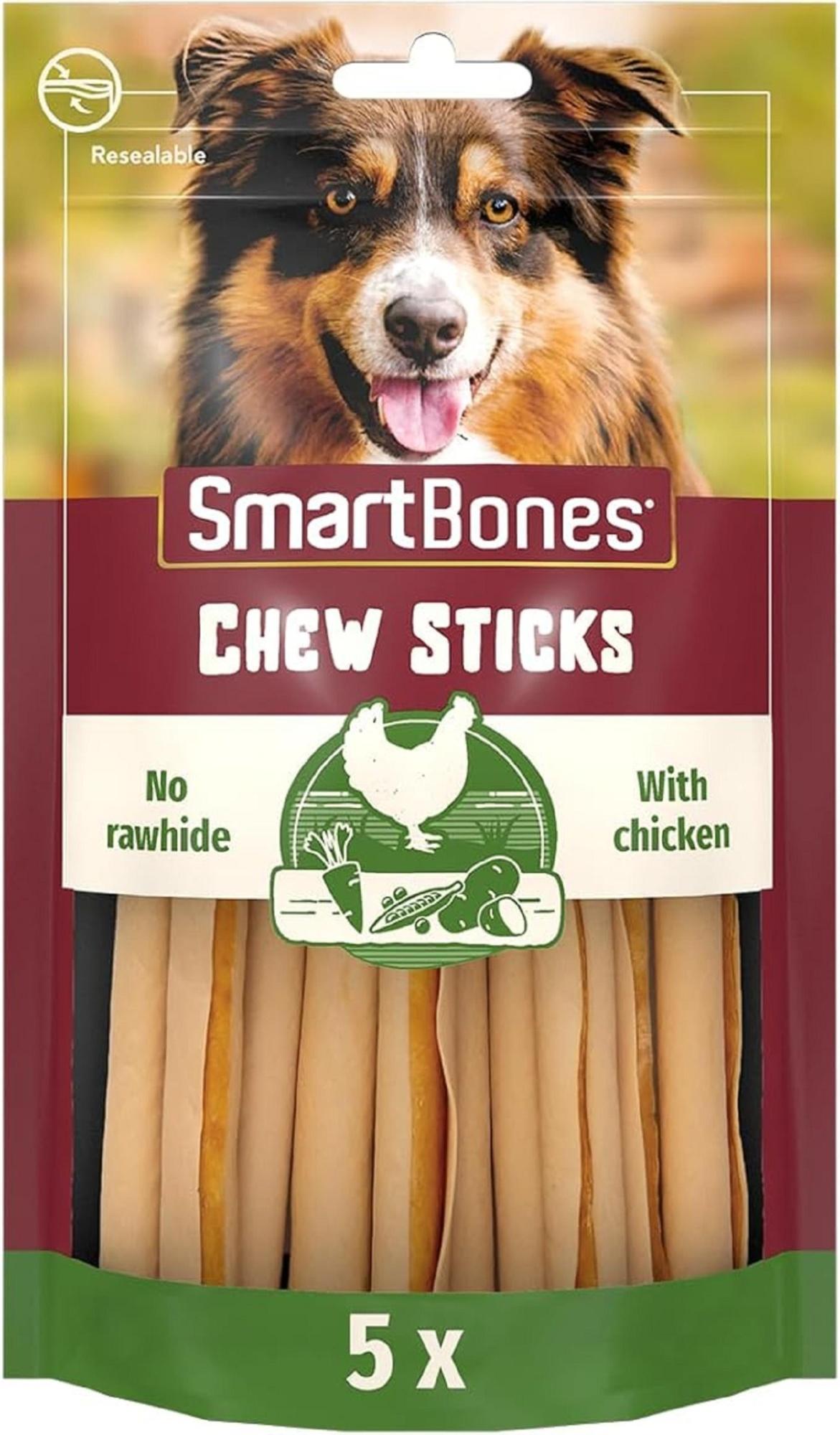 SmartSticks No Hide Chicken 5Pk Dog Treats Image 1
