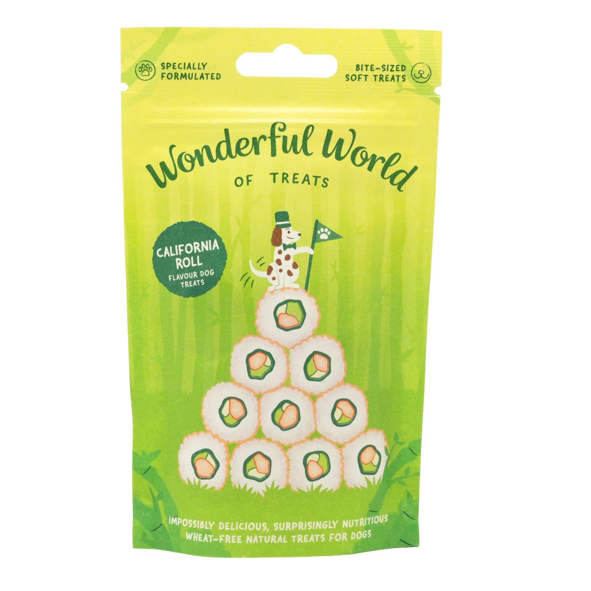 Wonderful World of Treats California Roll Dog Treats 50g Image 1
