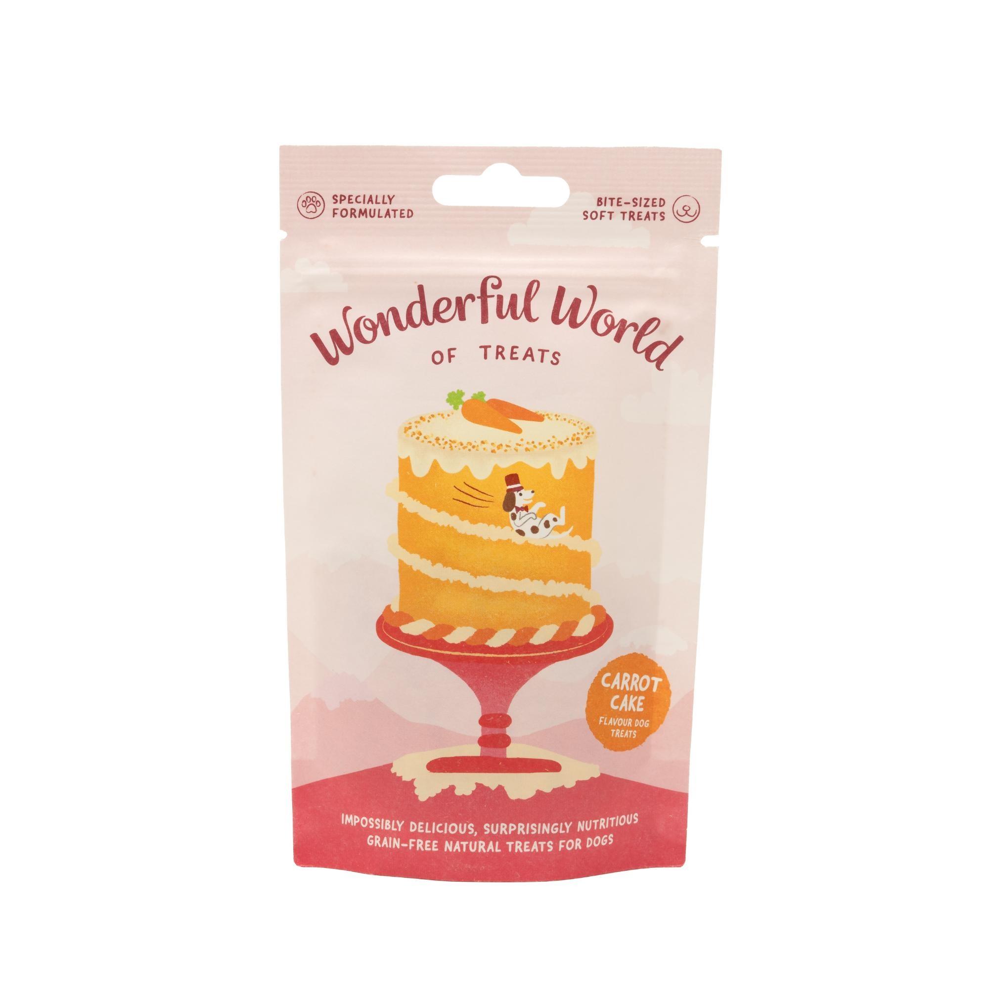 Wonderful World of Treats Carrot Cake Dog Treats 50g Image 1
