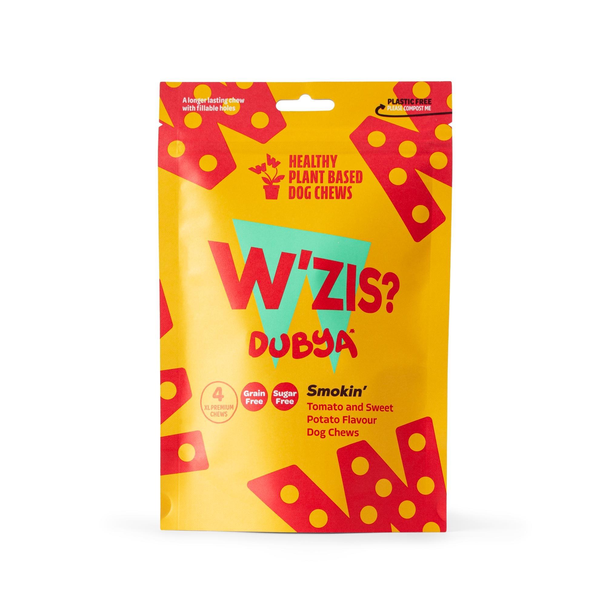 WZIS Healthy Dog Chew Smoky Dubya 4pk 148g Image 1