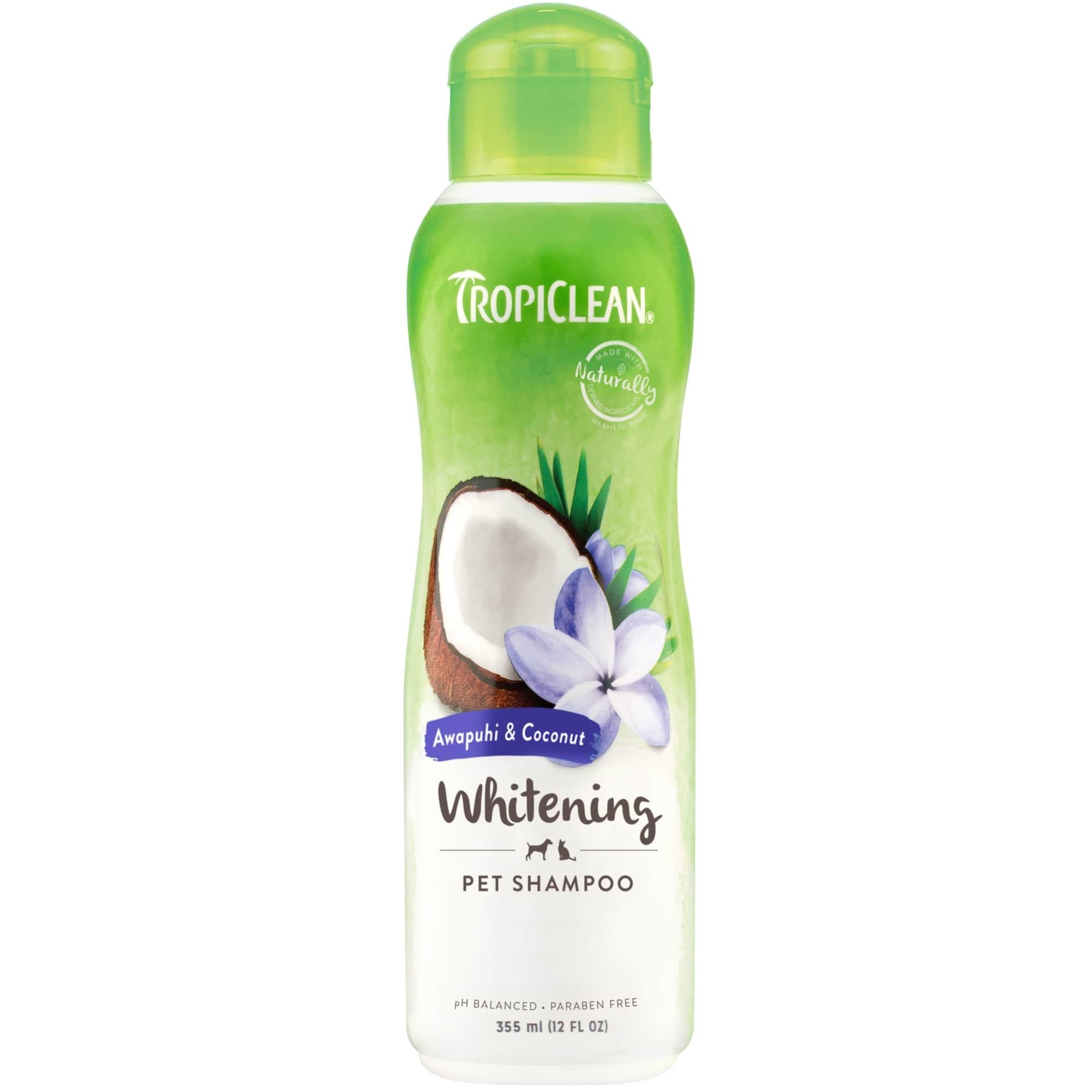TropiClean Awapuhi and Coconut Shampoo for Dogs and Cats 355ml Image 1