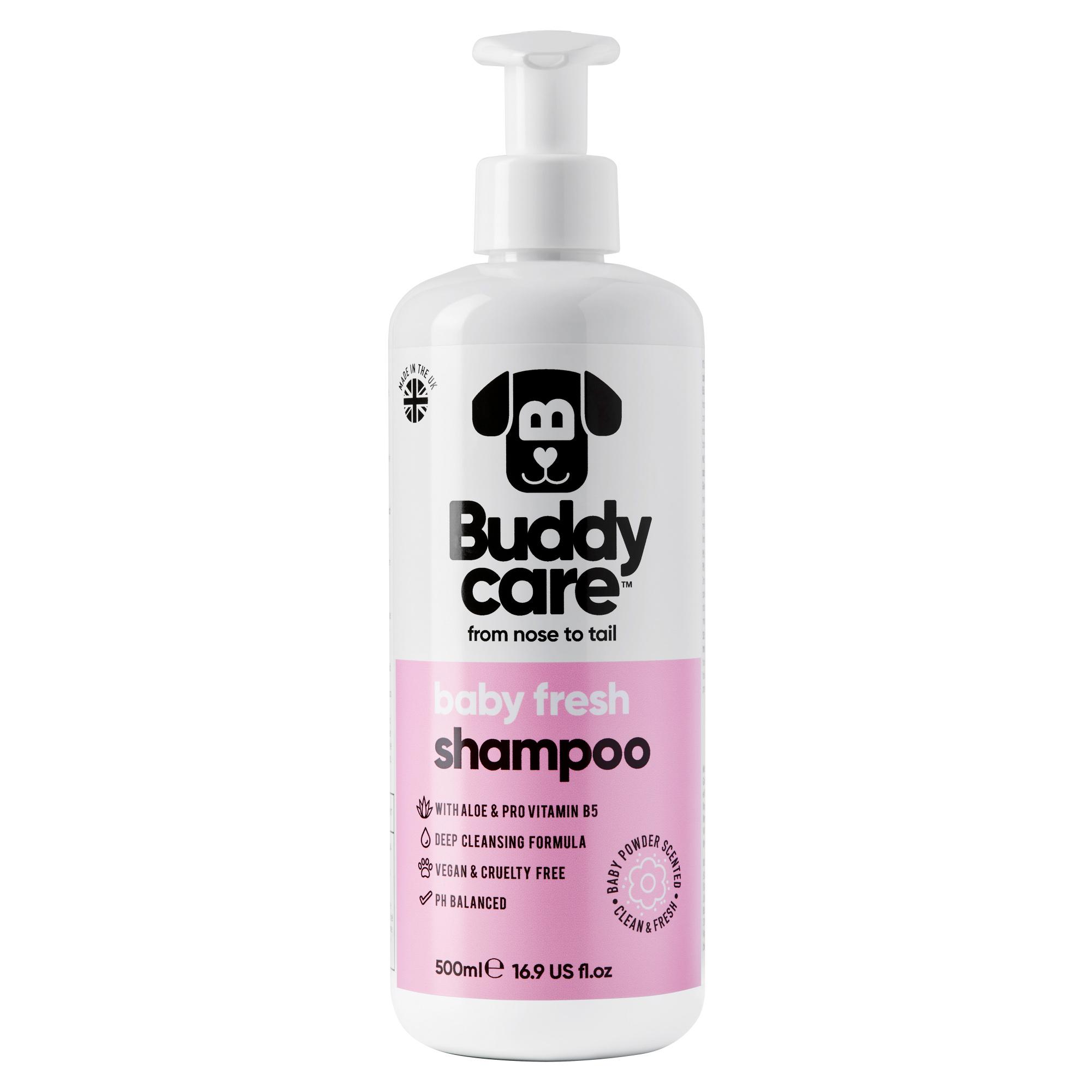 Buddycare Dog Shampoo - Baby Fresh - 500ml / 16.9 fl oz Image 1