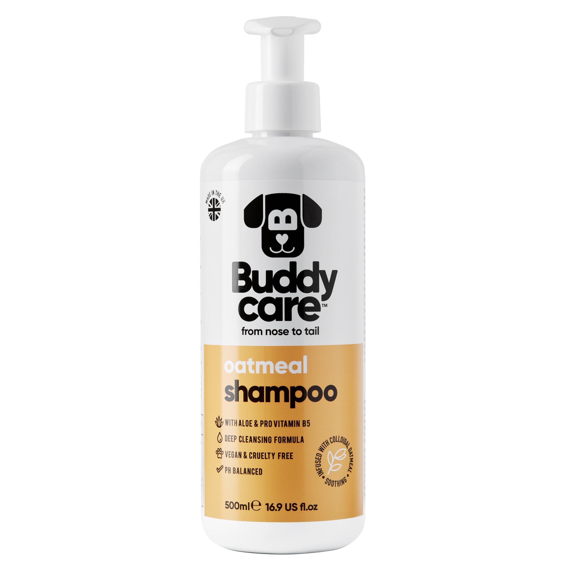 Buddycare Dog Shampoo - Oatmeal - 500ml / 16.9 fl oz Image 1
