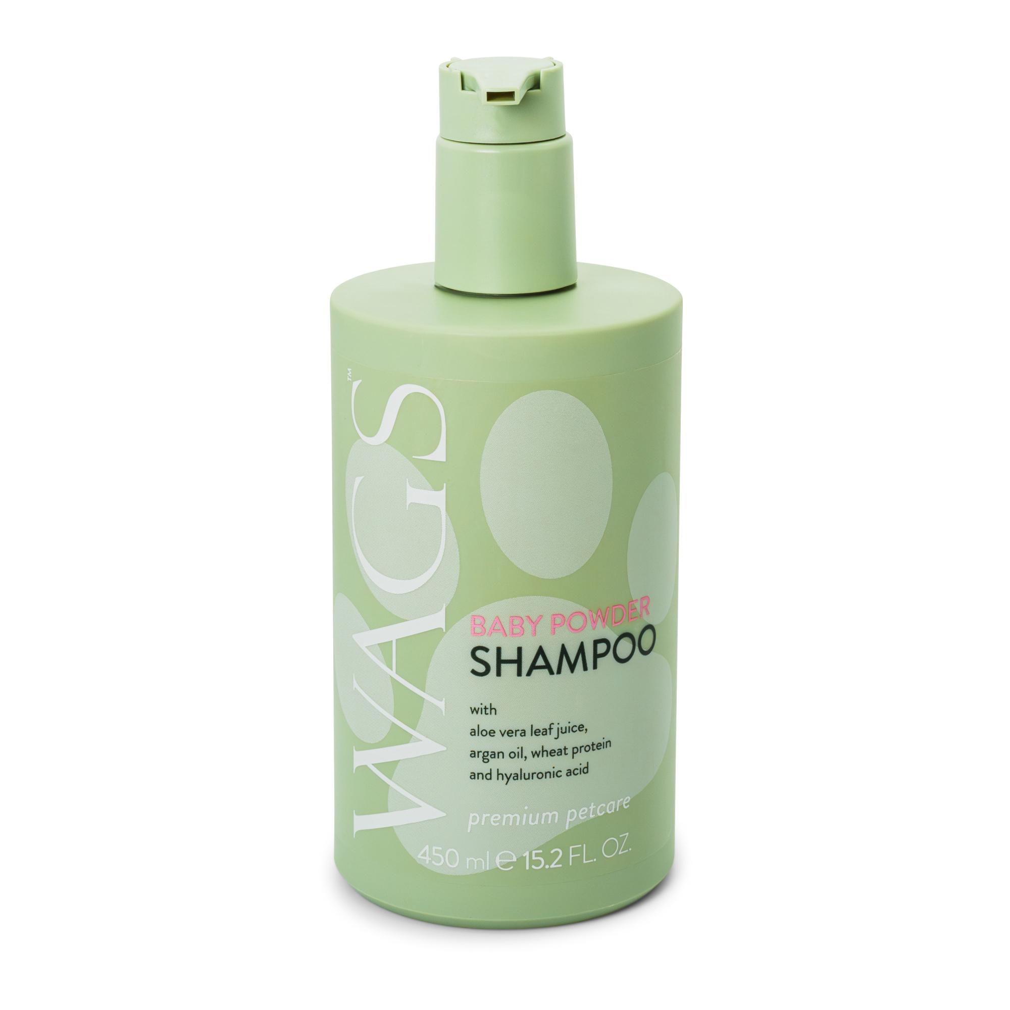 WAGS Baby Powder shampoo for Dogs 450ml Image 1