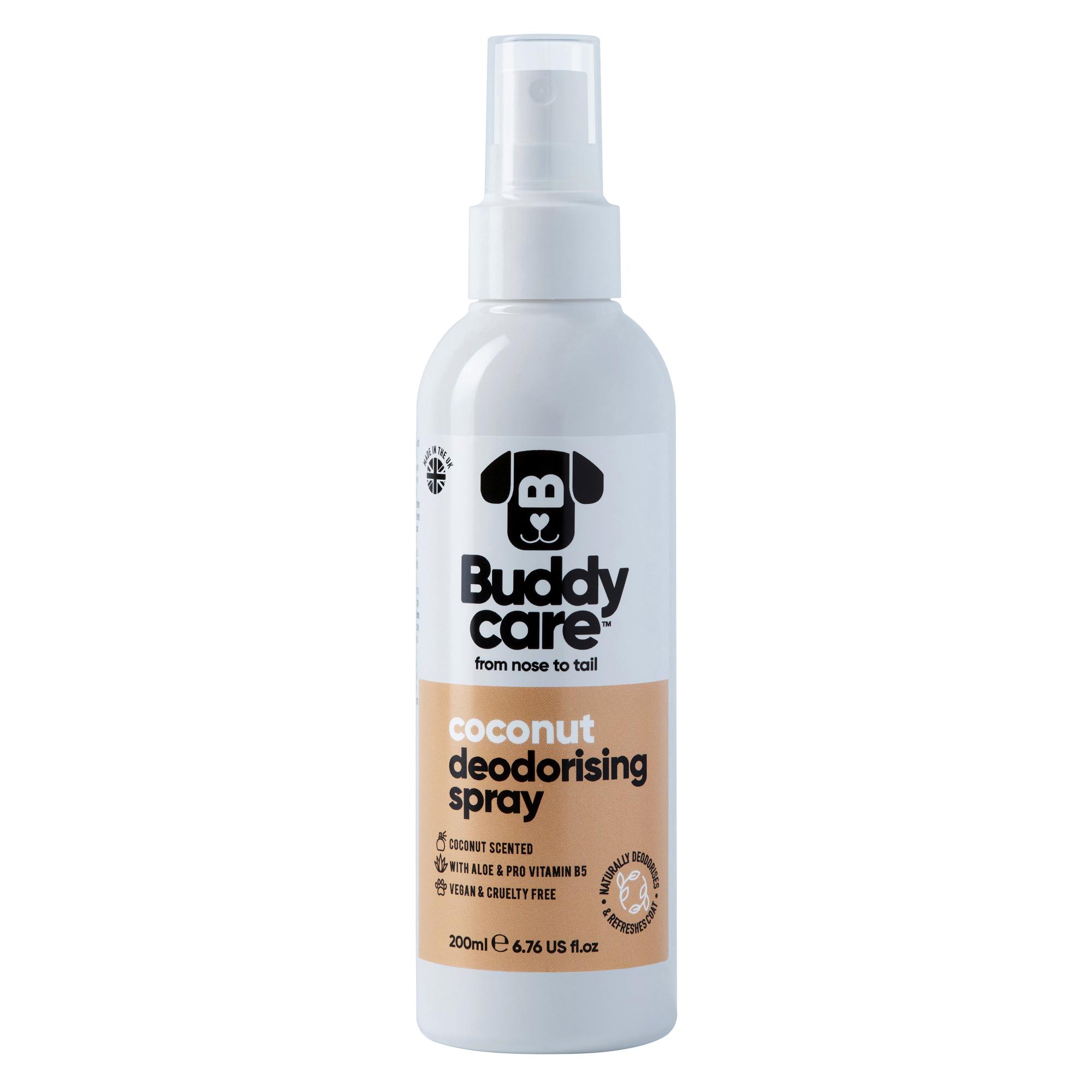 Buddycare Dog Deodorizing Spray - Coconut - 200ml / 6.76 fl oz Image 1