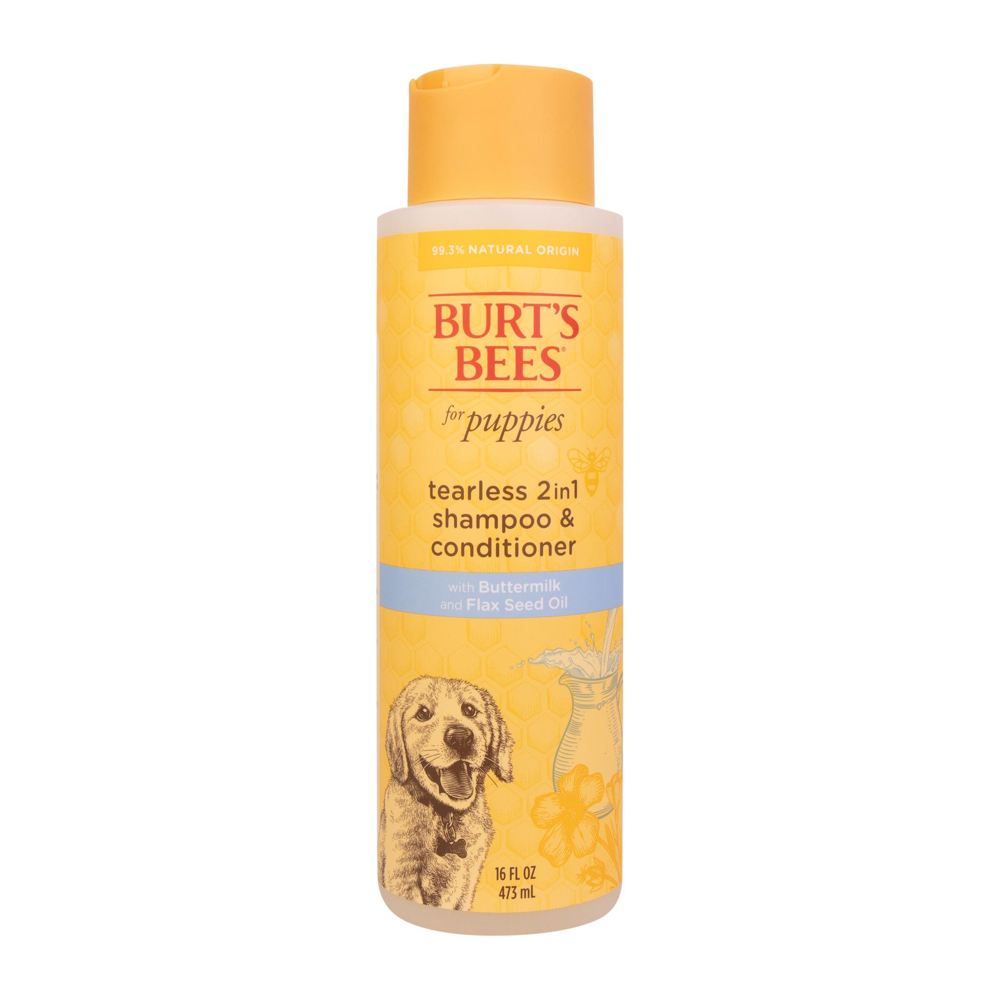 Burts Bees Tearless 2 in1 Shampoo & Conditioner For Puppies 16oz Image 1
