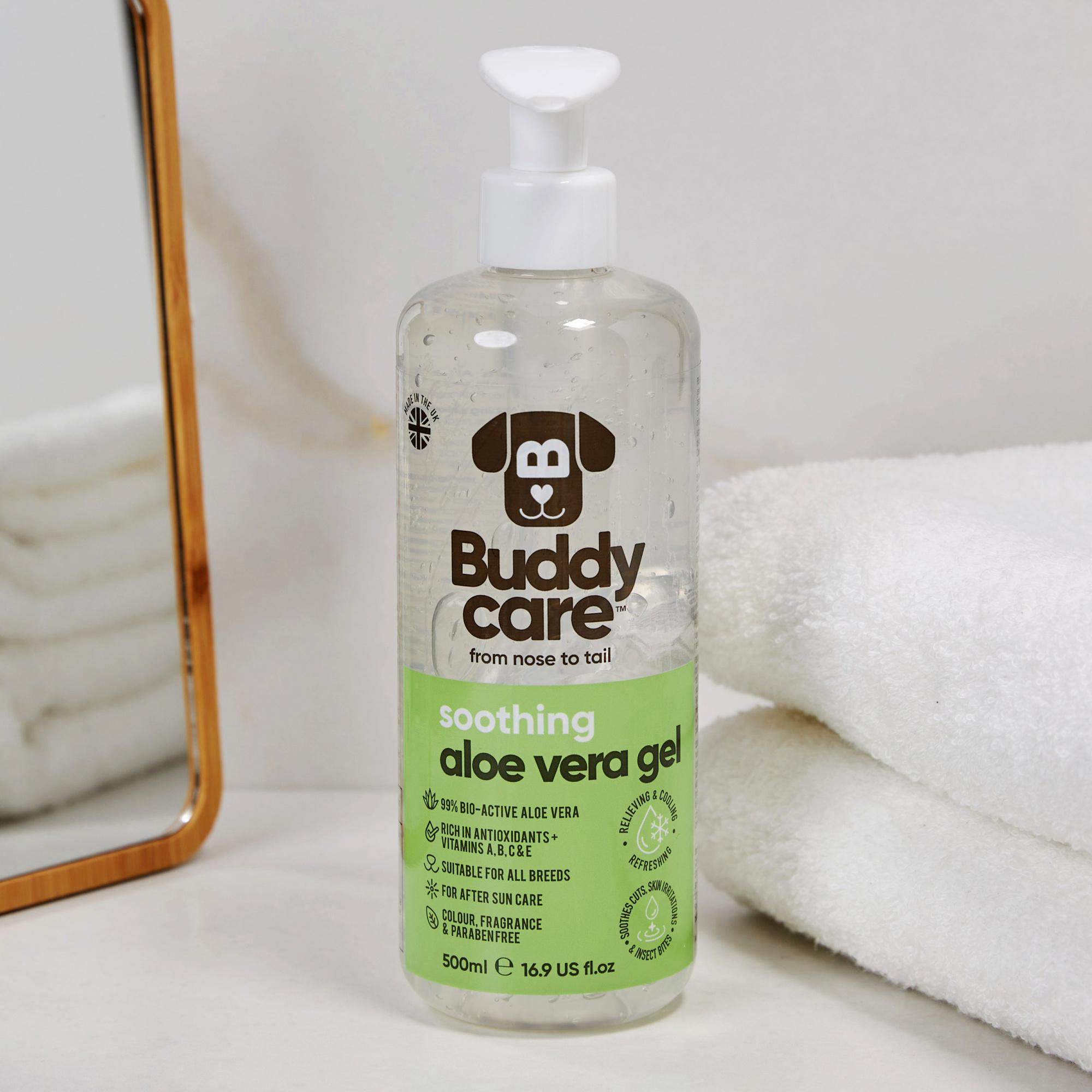 Buddycare Aloe Vera Gel for Dogs - 500ml 16.9 fl oz Image 1