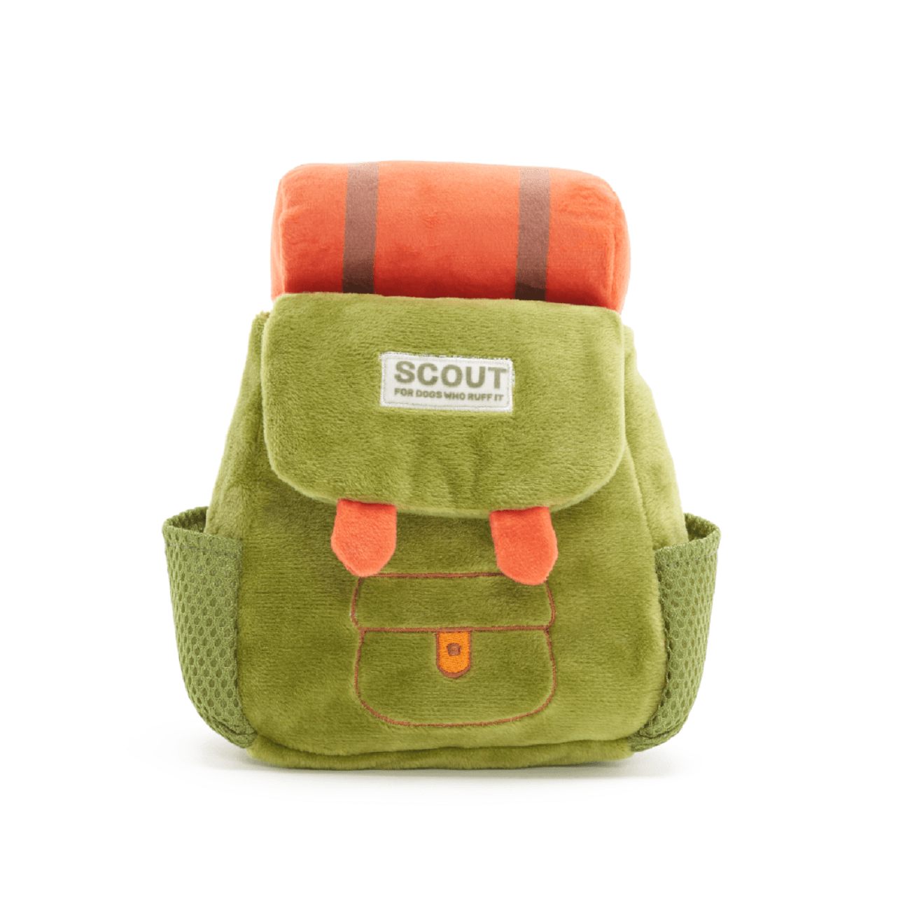 Bark Rowdy Ruckus Rucksack Dog Toy Image 1