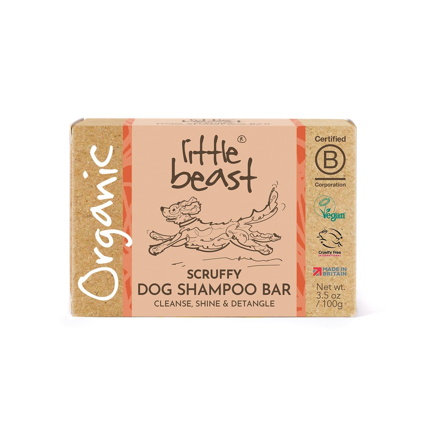 Little Beast Scruffy Dog Shampoo Bar 100g Image 1