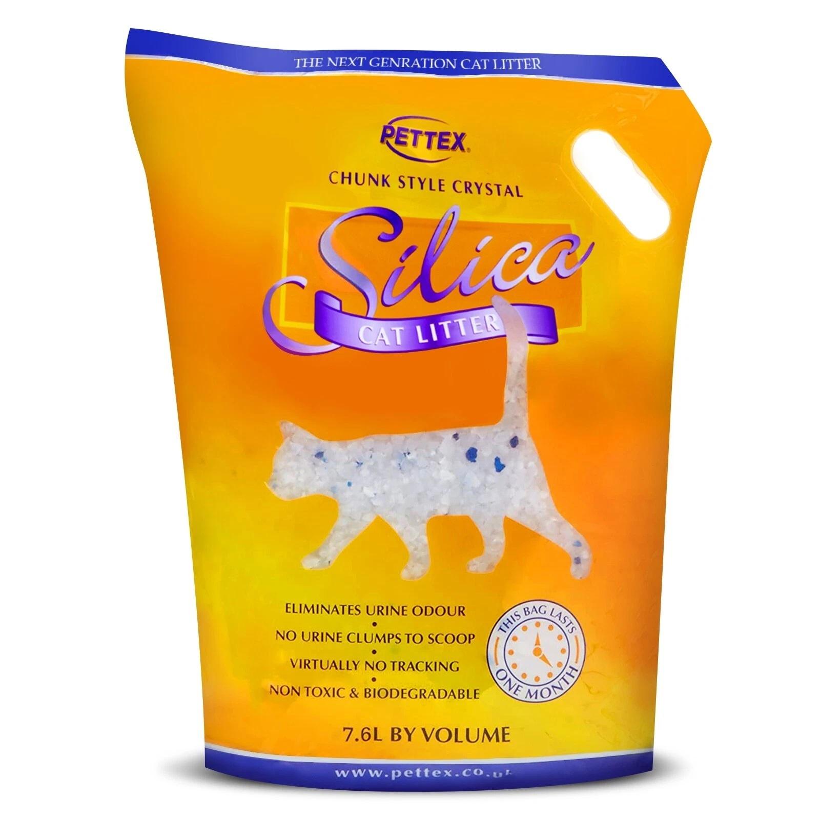 Pettex Silica Cat Litter 7.6L Image 1