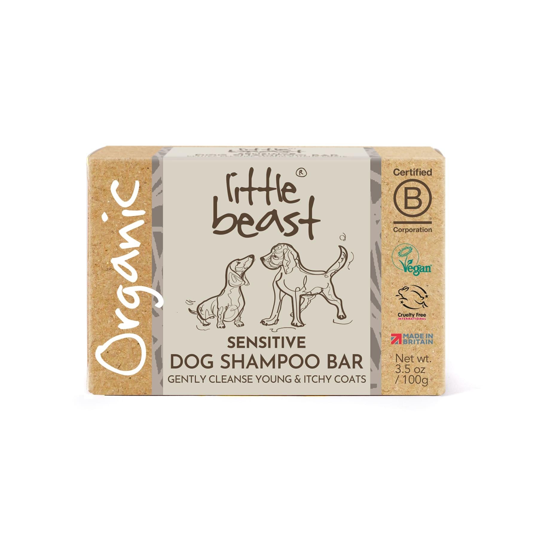 Little Beast Sensitive Dog Shampoo Bar 100g Image 1