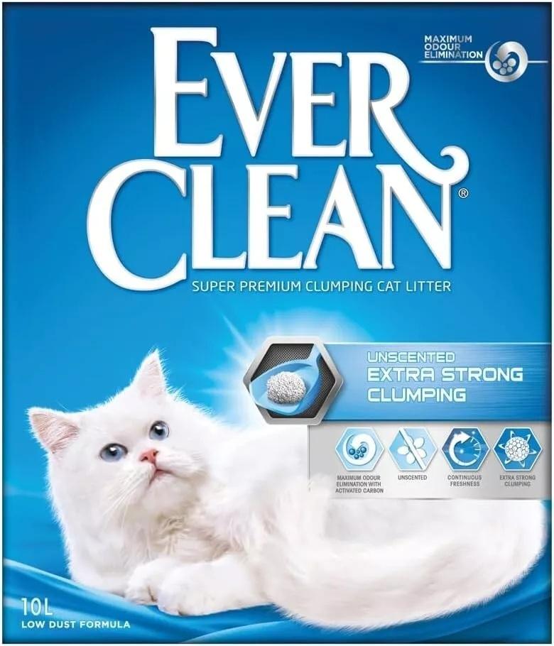 Ever Clean Extra Strength Un-Scented for Cats 10kg Image 1