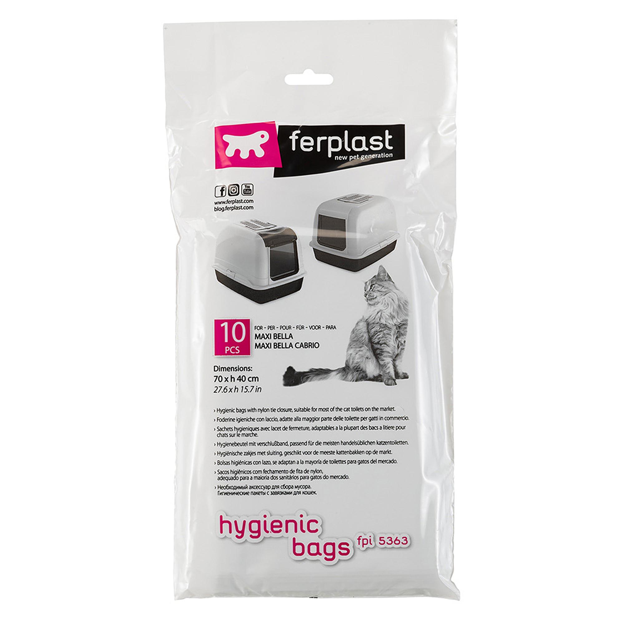Ferplast Cat FPI 5363 Hygienic Bags x 10 300G Image 1