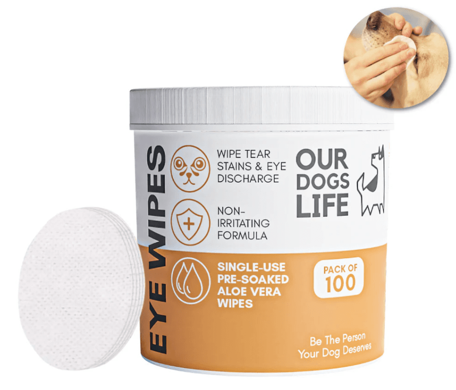 OurDogsLife Dog Eye Wipe 100pack Image 1