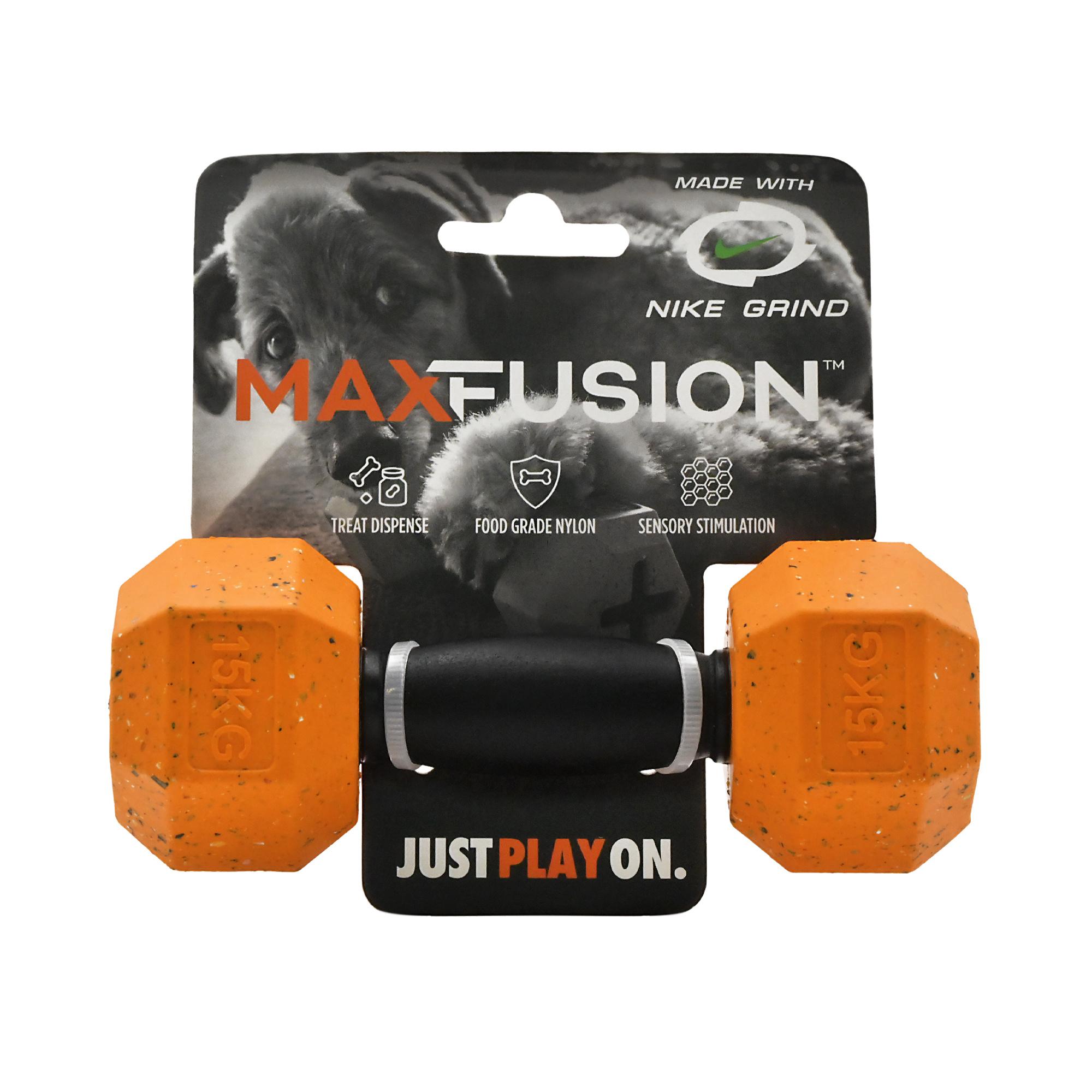 Nike Grind Dumbell Chew Toy & Treat Dispenser for Small/Medium Dogs Image 1