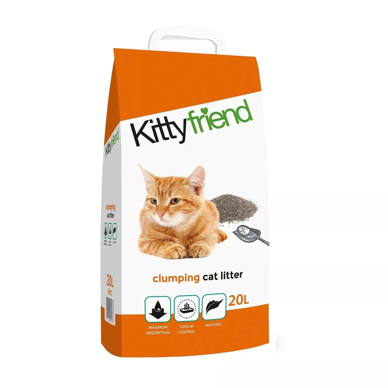 Kittyfriend Clumping Cat Litter 20kg Image 1