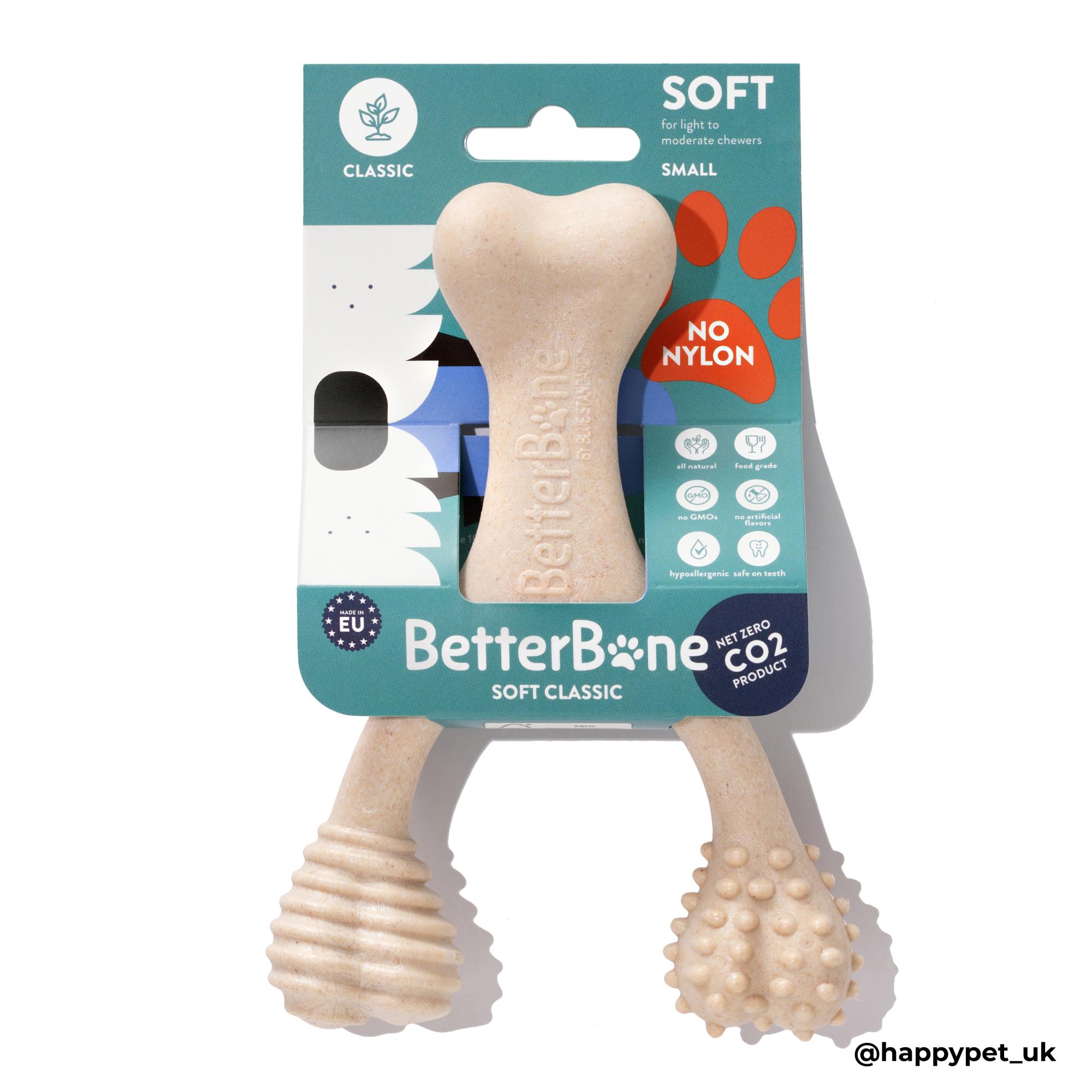 Happy Pet Betterbone Soft Small Classic Dog Toy Image 1