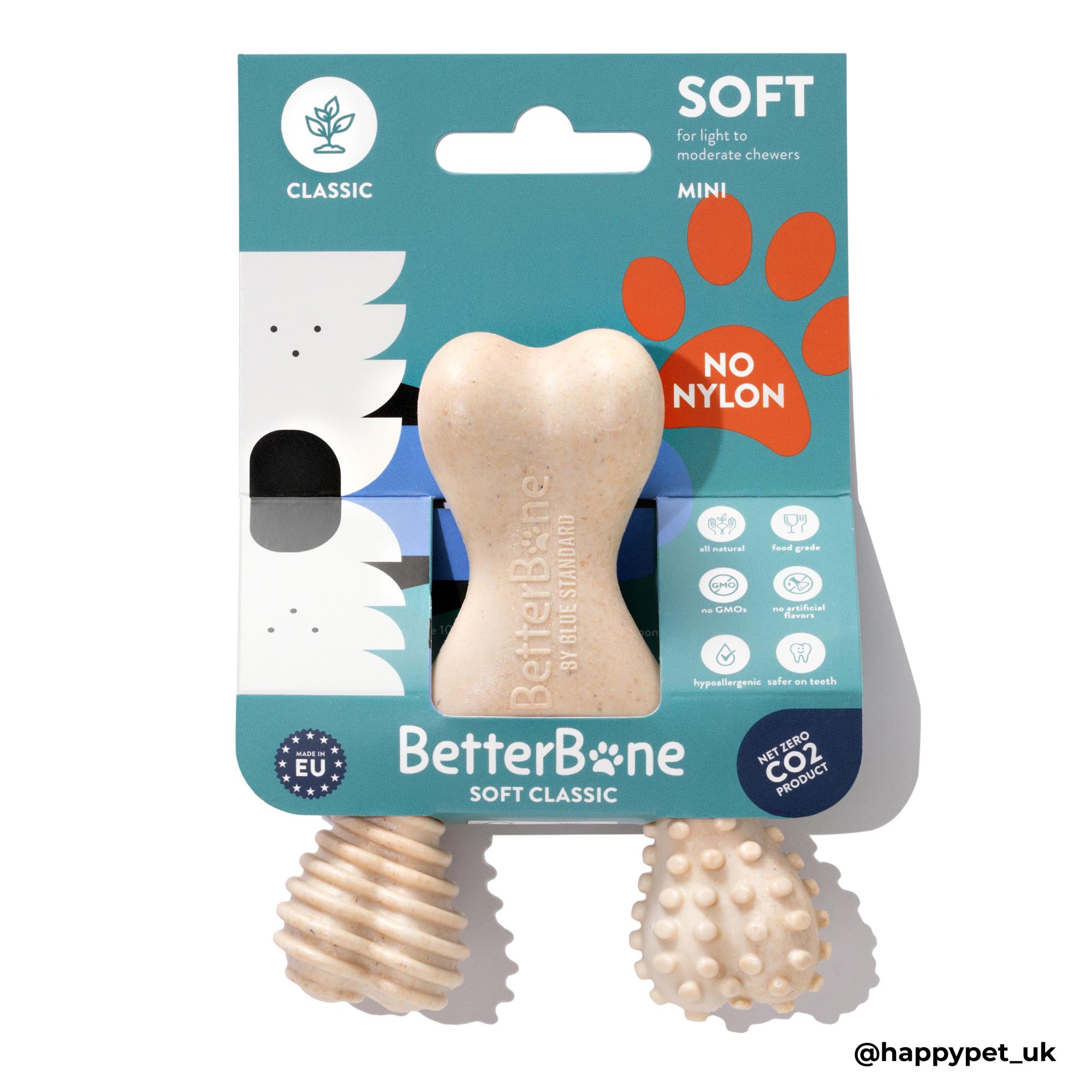 Happy Pet Betterbone Soft Mini Classic Dog Toy Image 1