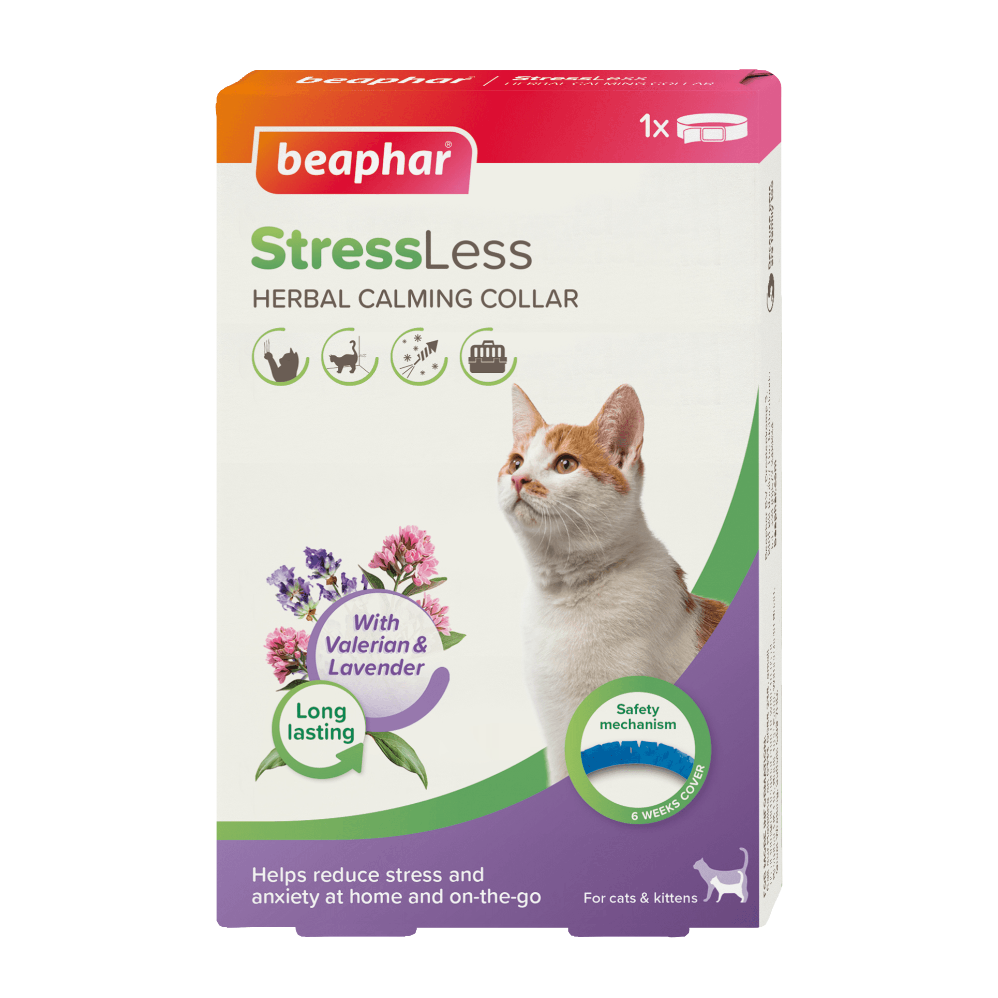 Beaphar Calming Collar for Cats 35 CM Image 1