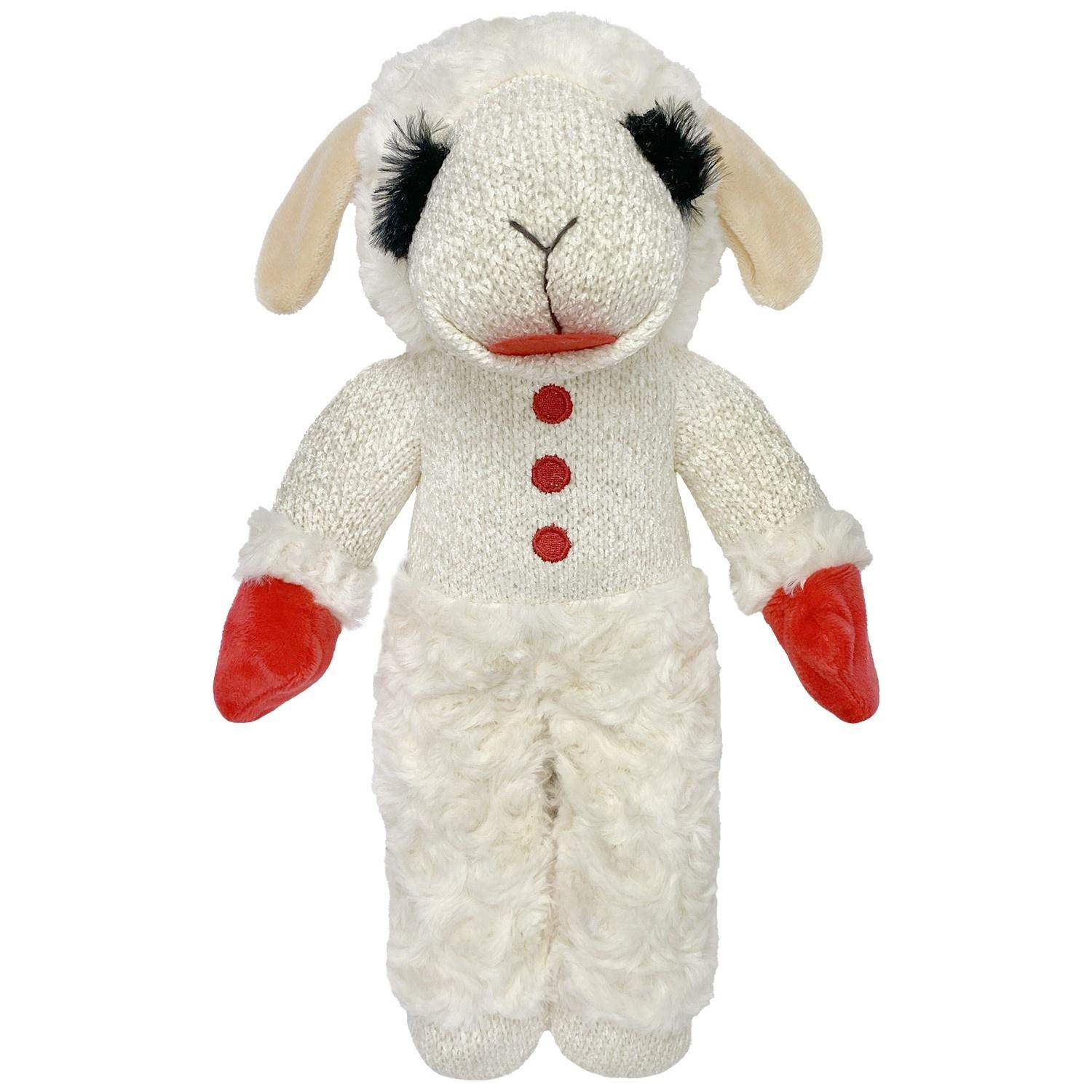 Happy Pet Lambchop Standing Plush Dog Toy Image 1