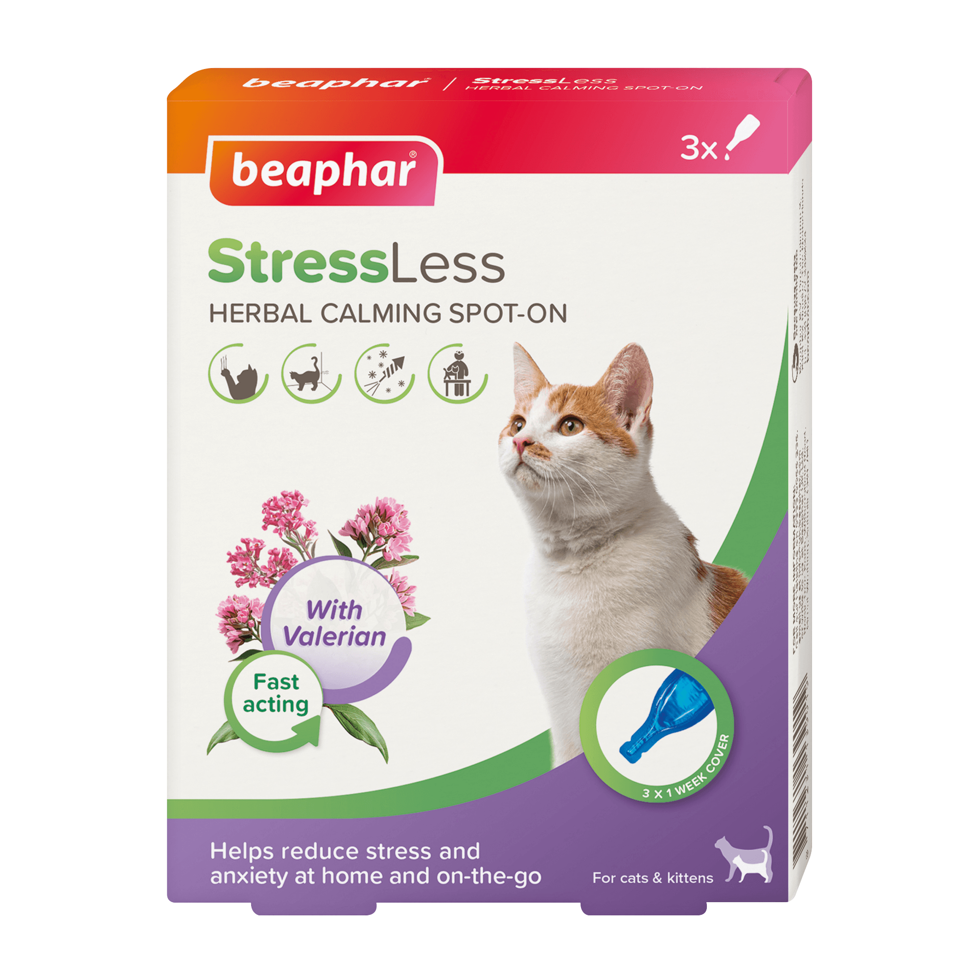 Beaphar Calming Spot On for Cats Image 1