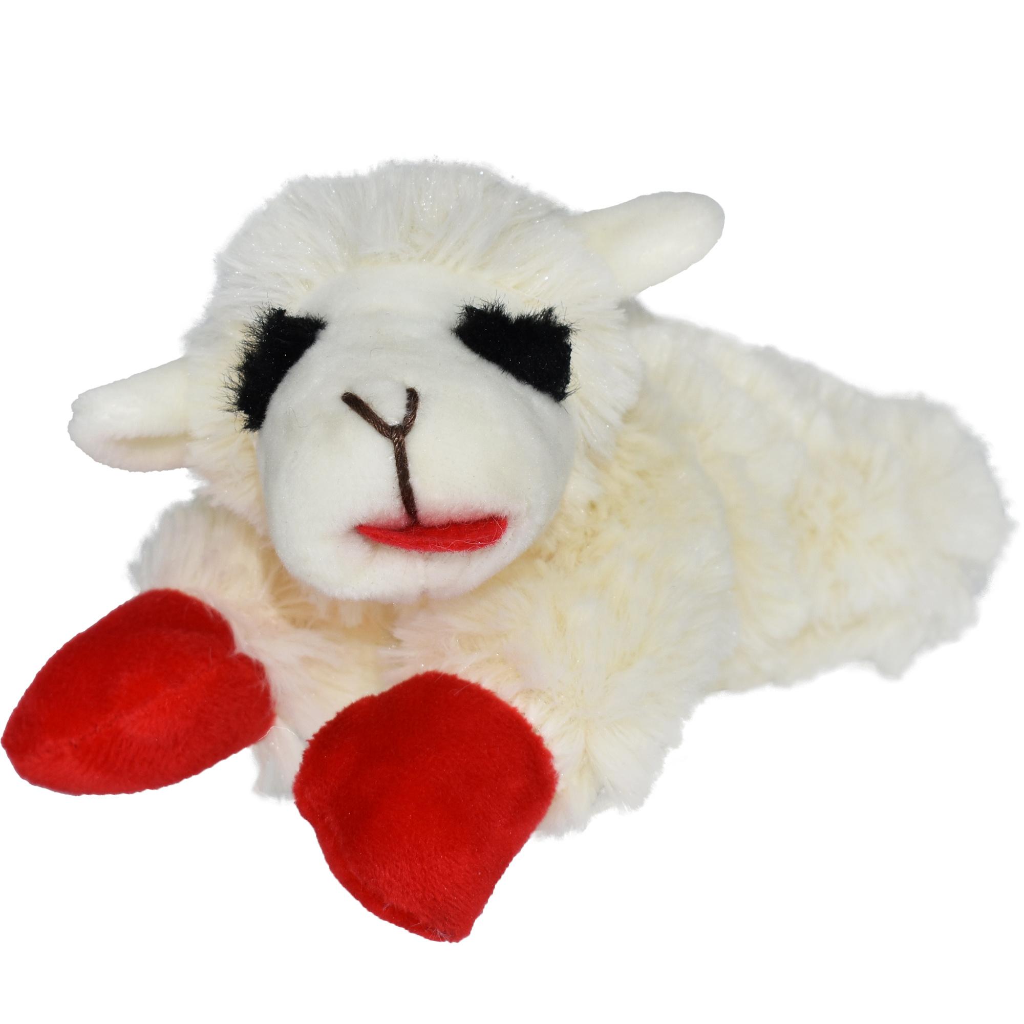 Happy Pet Lambchop Plush Small Dog Toy Image 1