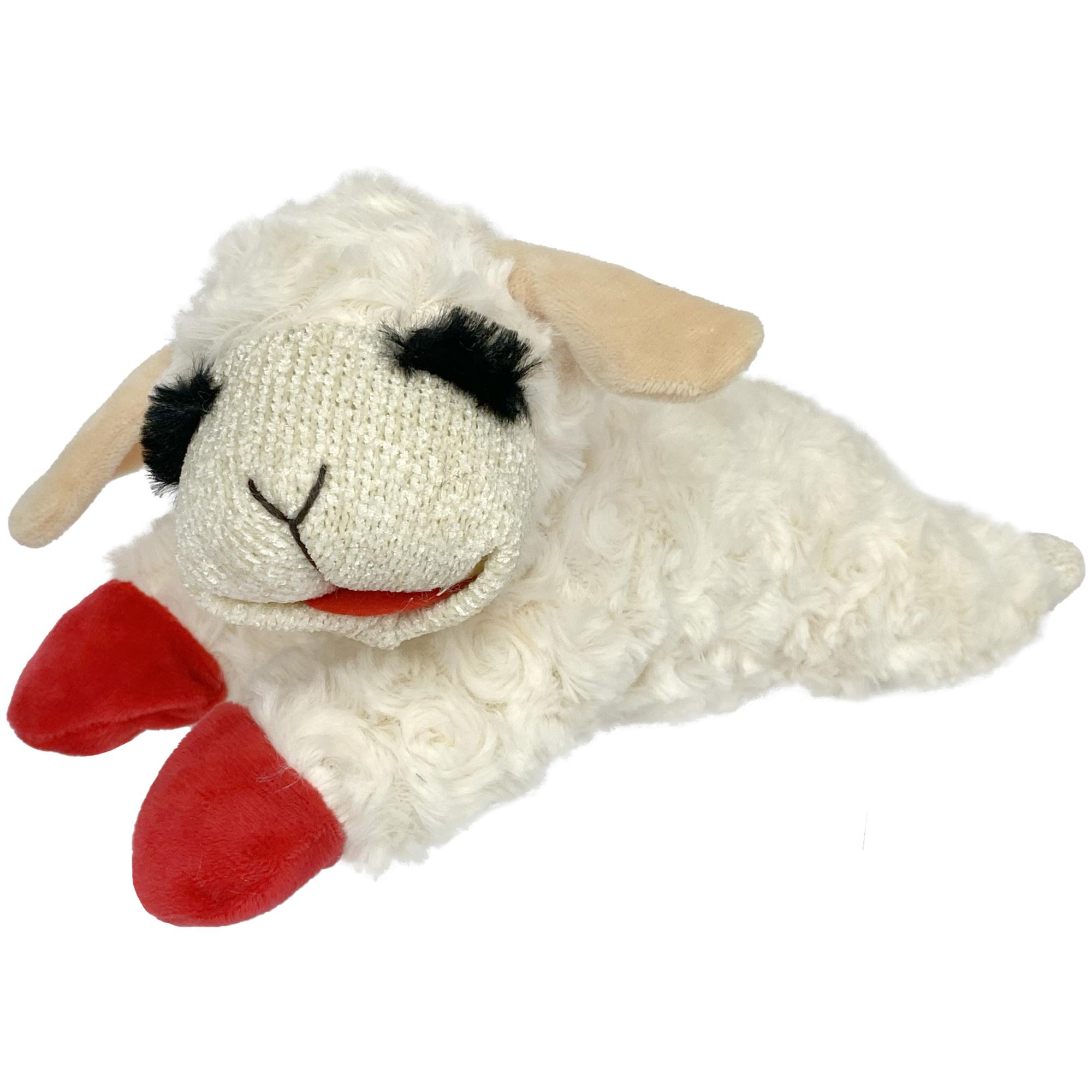Happy Pet Lambchop Plush Medium Dog Toy Image 1