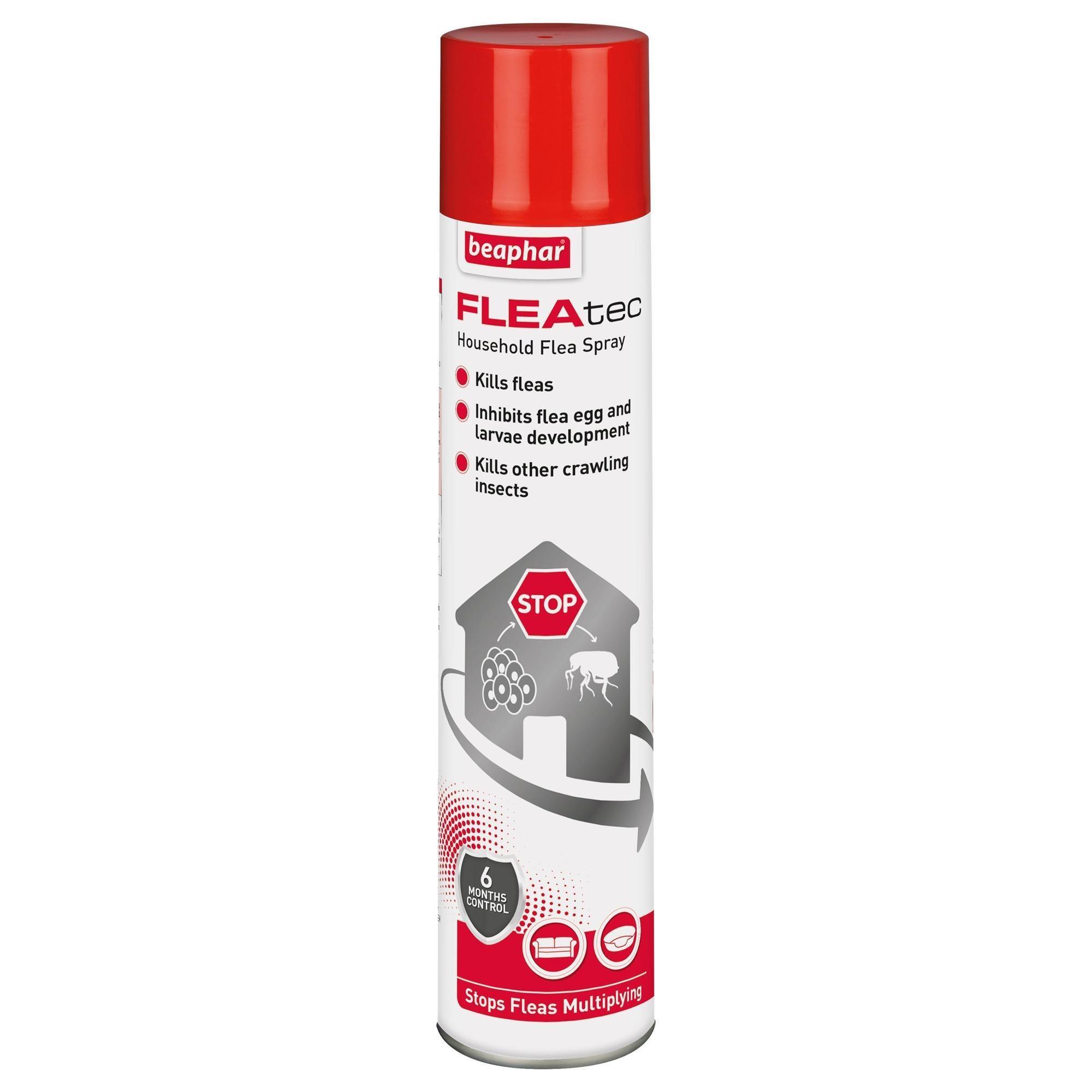 Beaphar FLEAtec Household Flea Spray 600ML Image 1