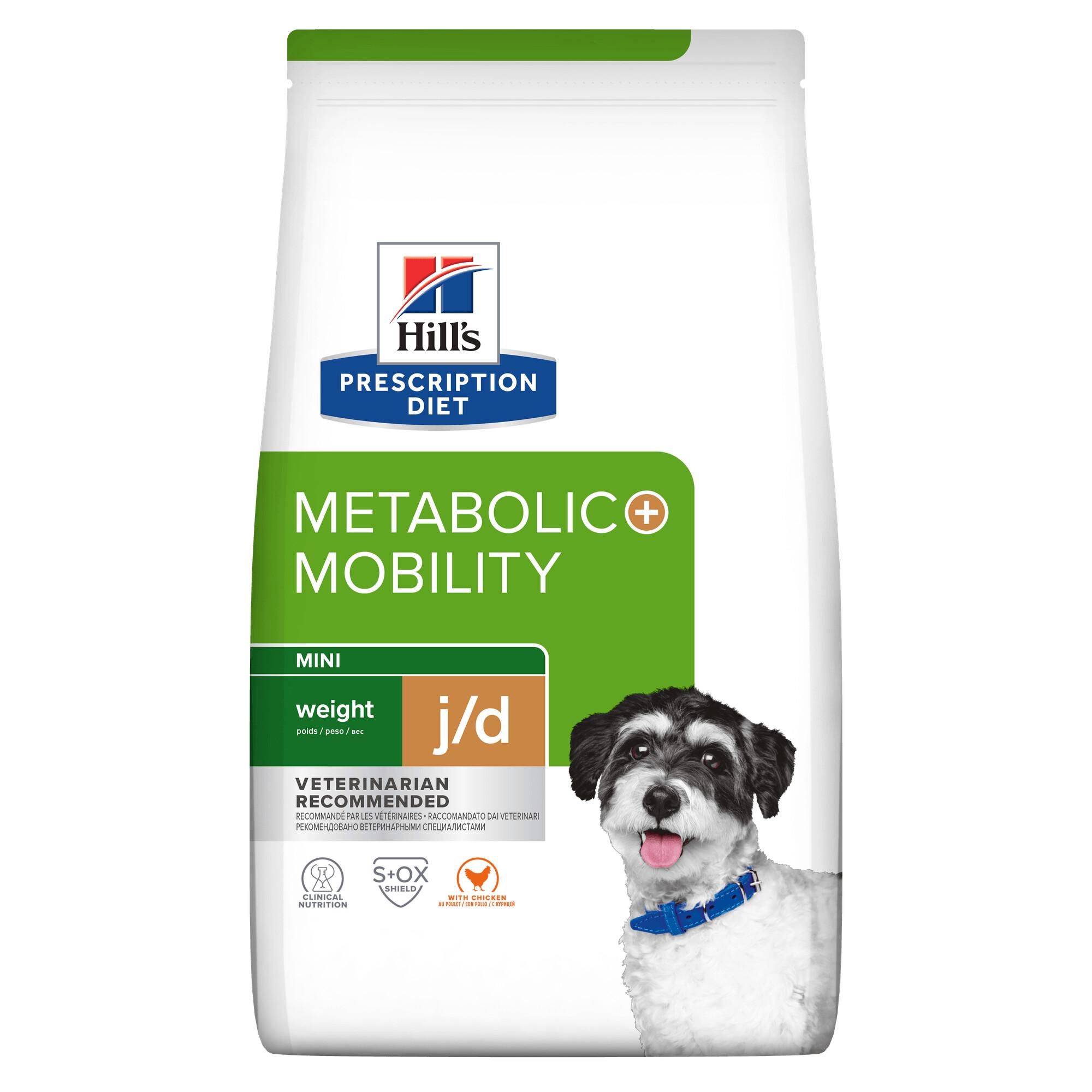 Hills Prescription Diet Metabolic Mobility Mini Weight Manage Dry Dog Food Image 1