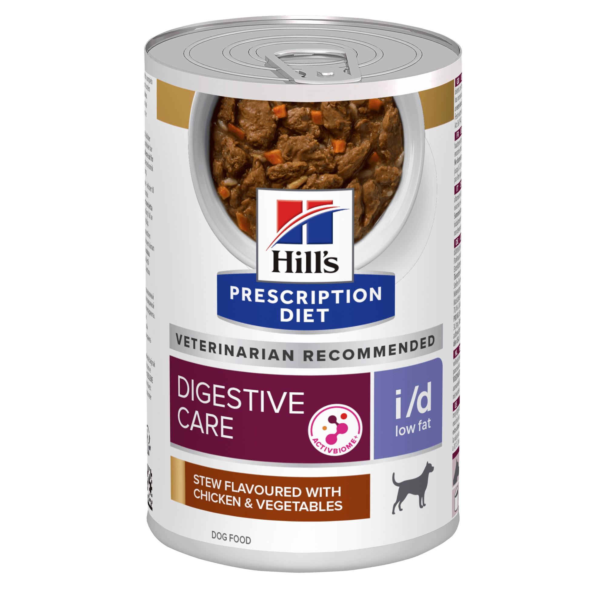 Hills Prescription Diet i/d Low Fat Digestive Care Wet Dog Food Image 1