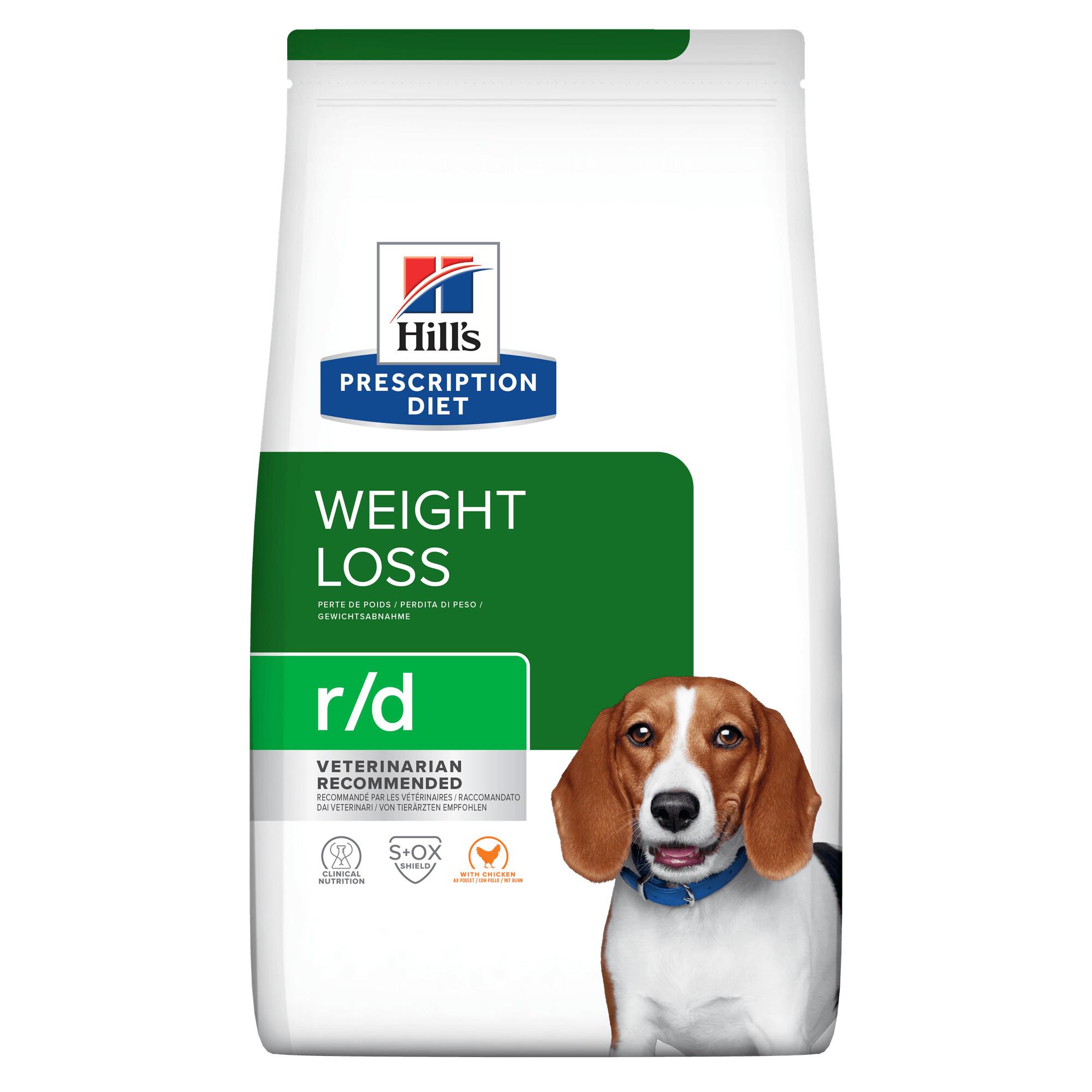 Hills Prescription Diet r/d Weight Reduction Dry Dog Food Image 1