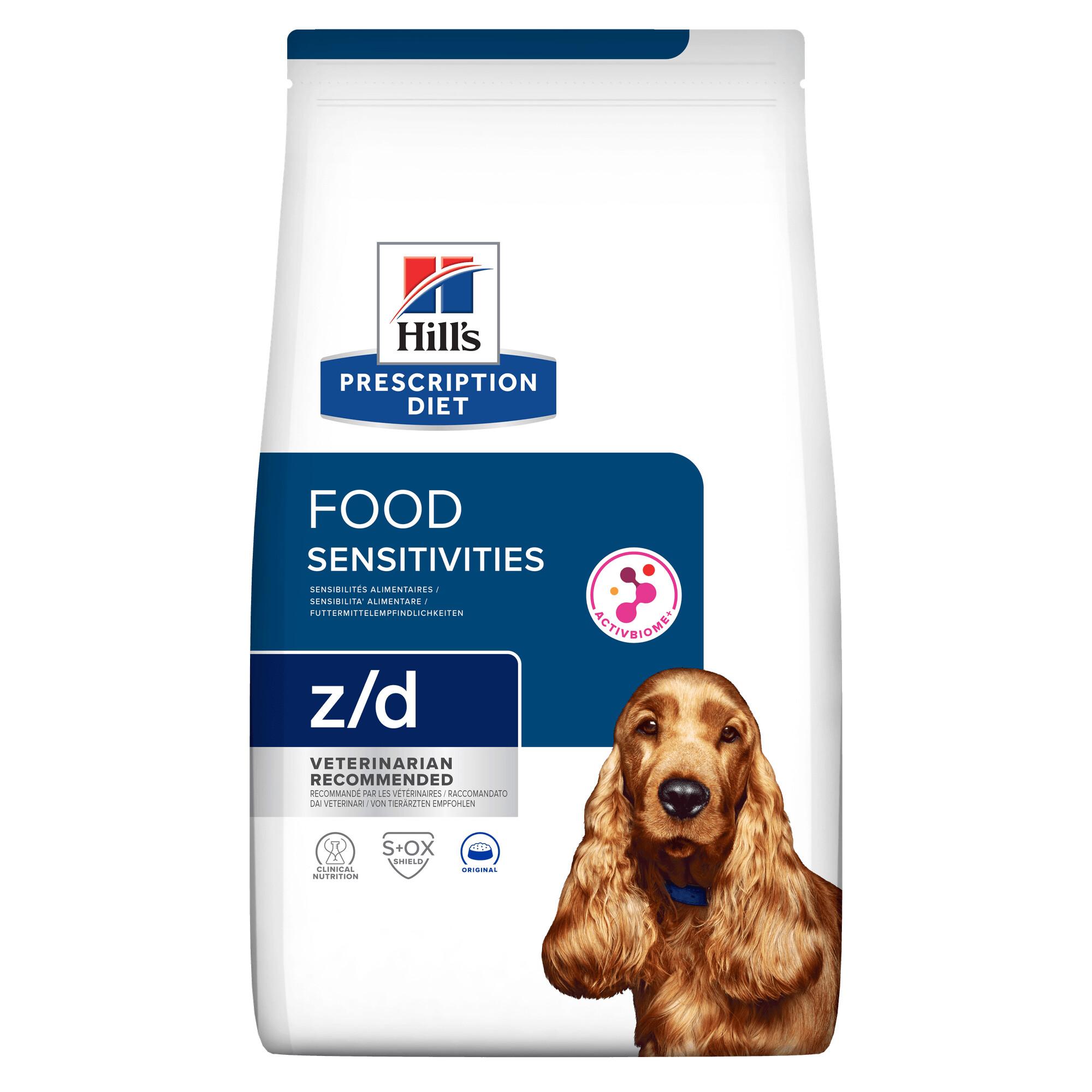 Hills Prescription Diet z/d Food Sensitivities Dry Dog Food Image 1