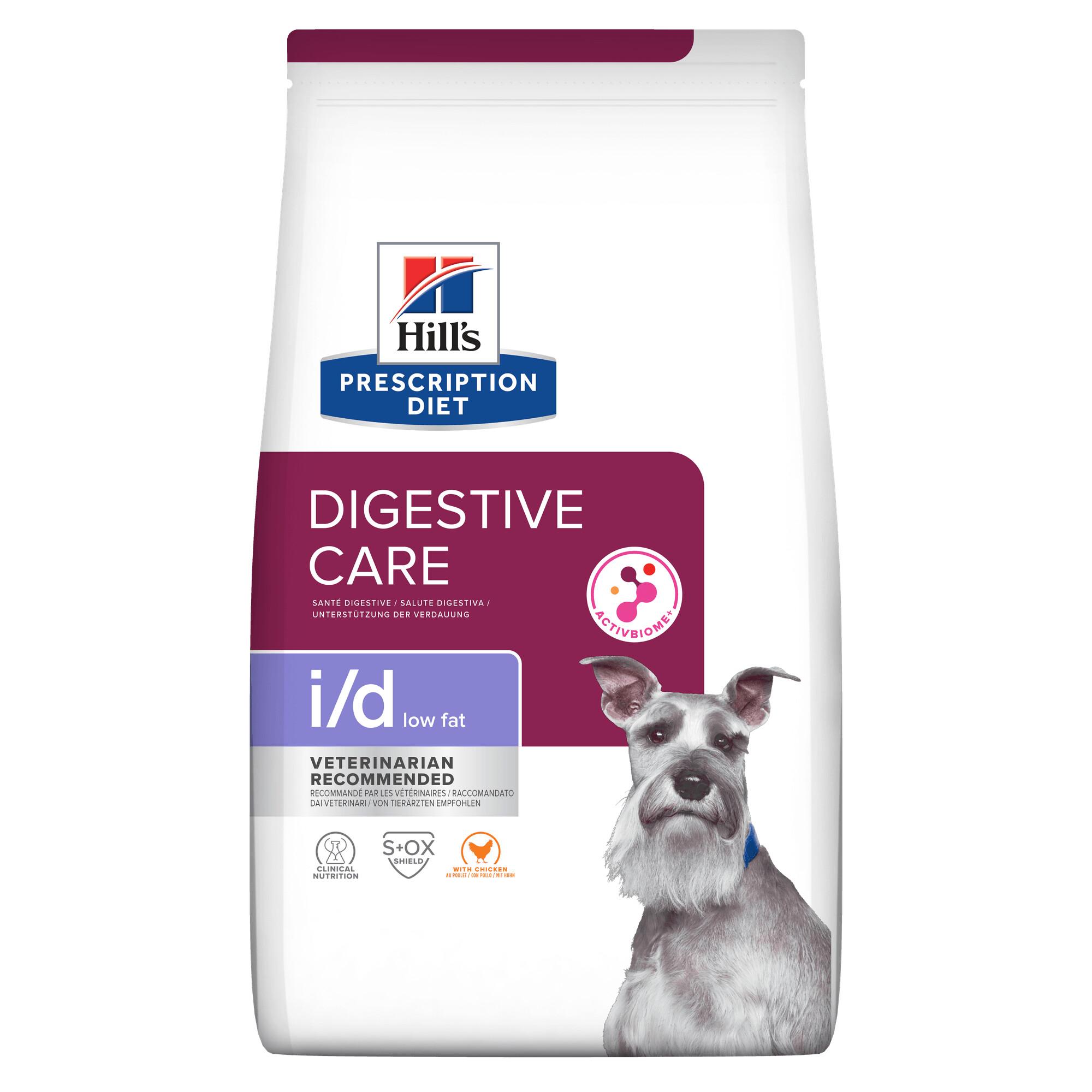 Hills Prescription Diet i/d Low Fat Digestive Care Dry Dog Food Image 1