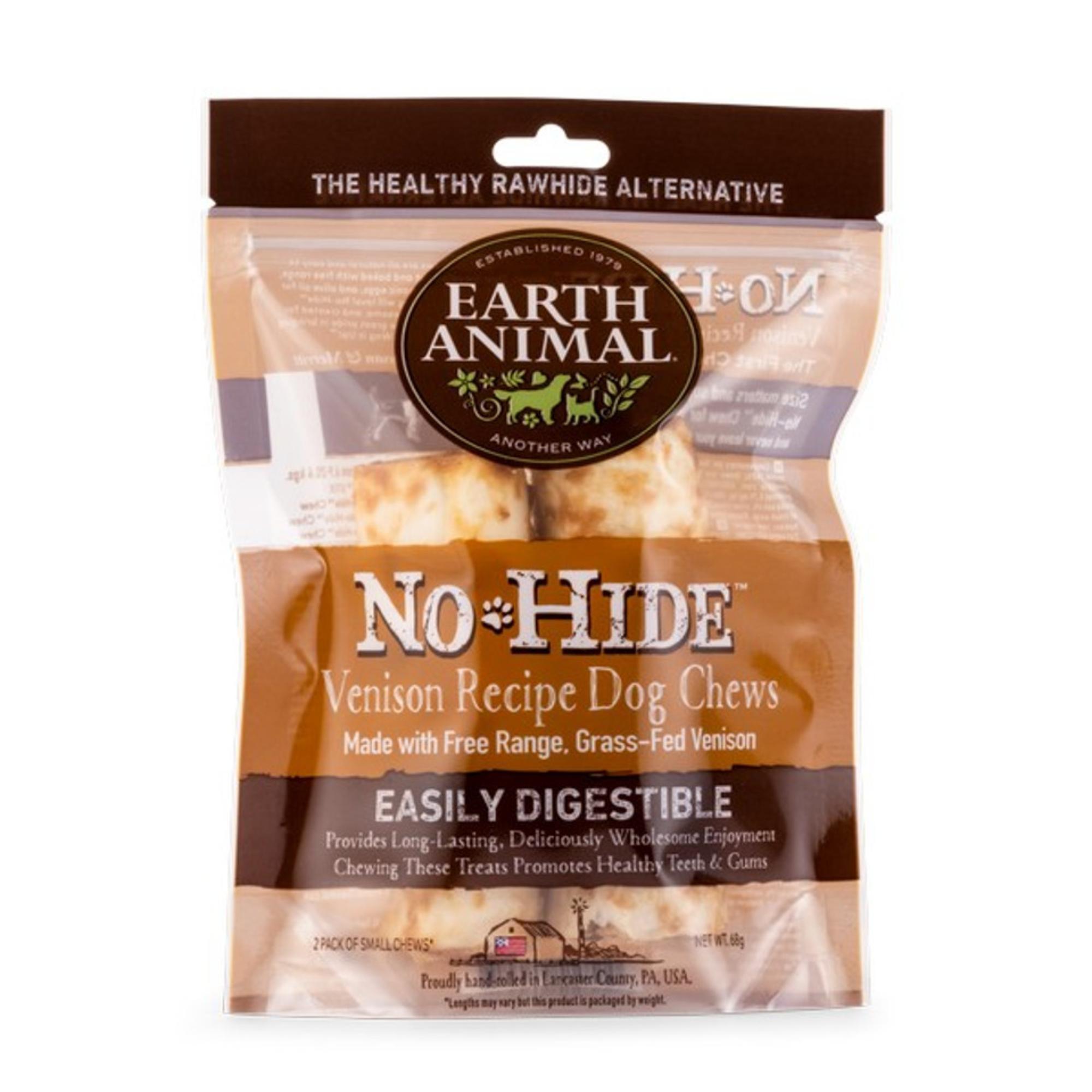 Earth Animal No Hide Venison Chews for Dogs Image 1