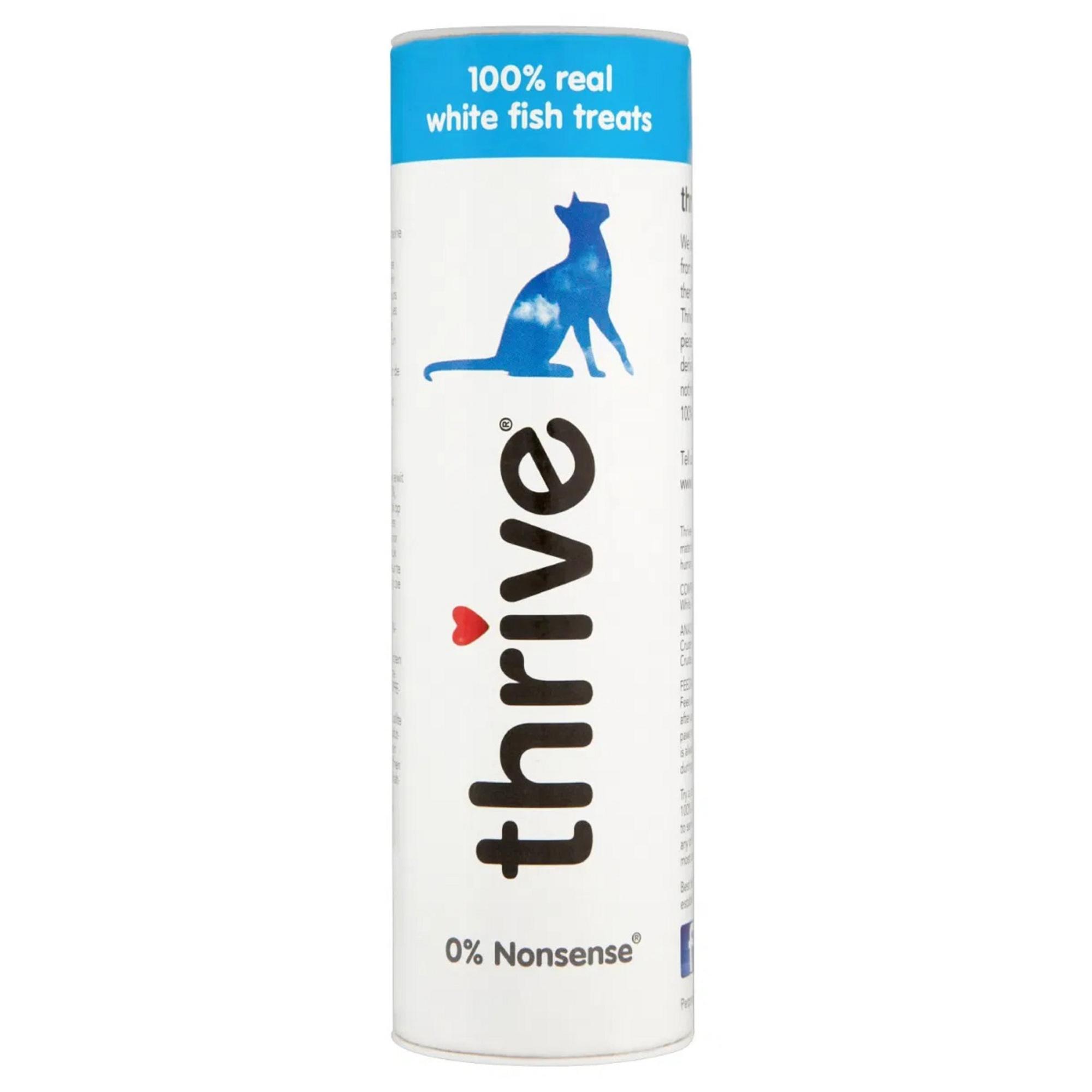 Thrive Cat Treats White Fish 110g Image 1
