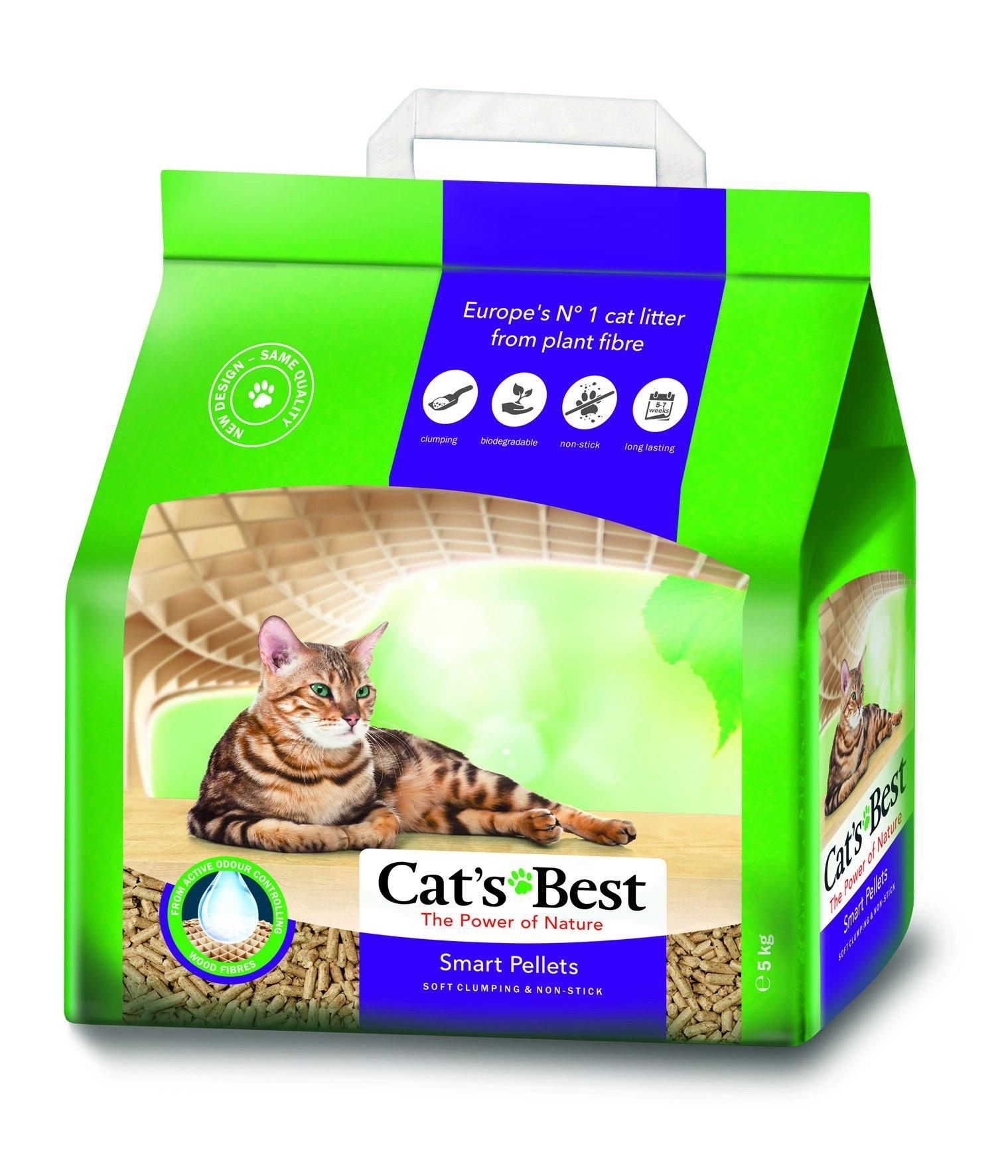 Cats Best Smart Pellet (nature Gold) Clumping Cat Litter Image 1