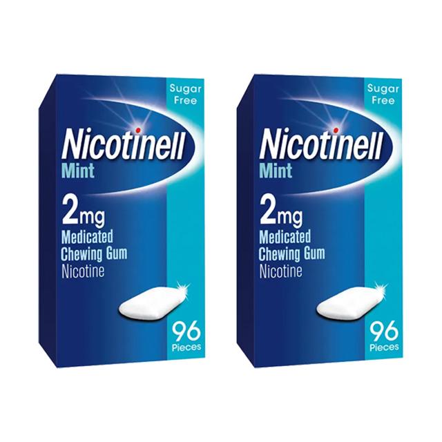 Nicotinell 2mg Gum - Mint 96 Pieces Image 1